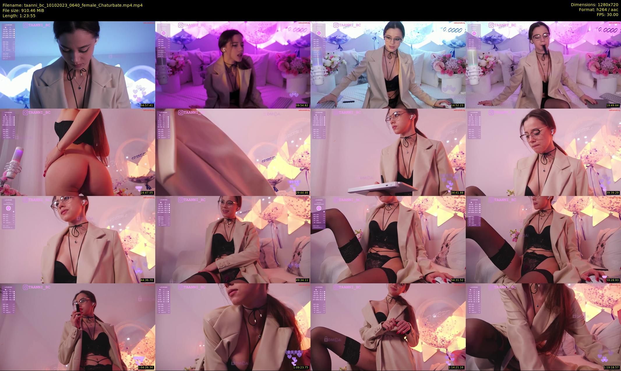 taanni_bc — 84 minute Chaturbate female cam show recording, 720p, Oct 10, 2023
