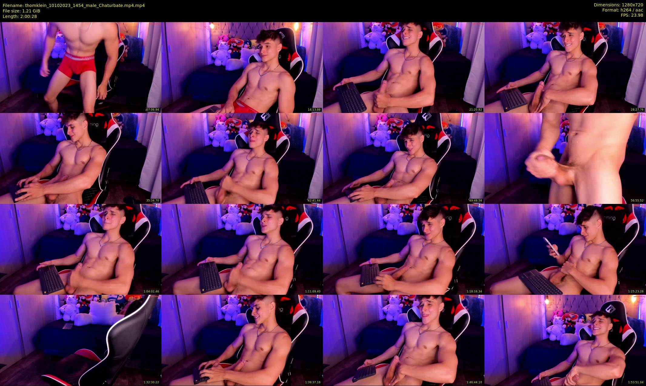 thomklein — 121 minute Chaturbate male cam show recording, 720p, Oct 10, 2023