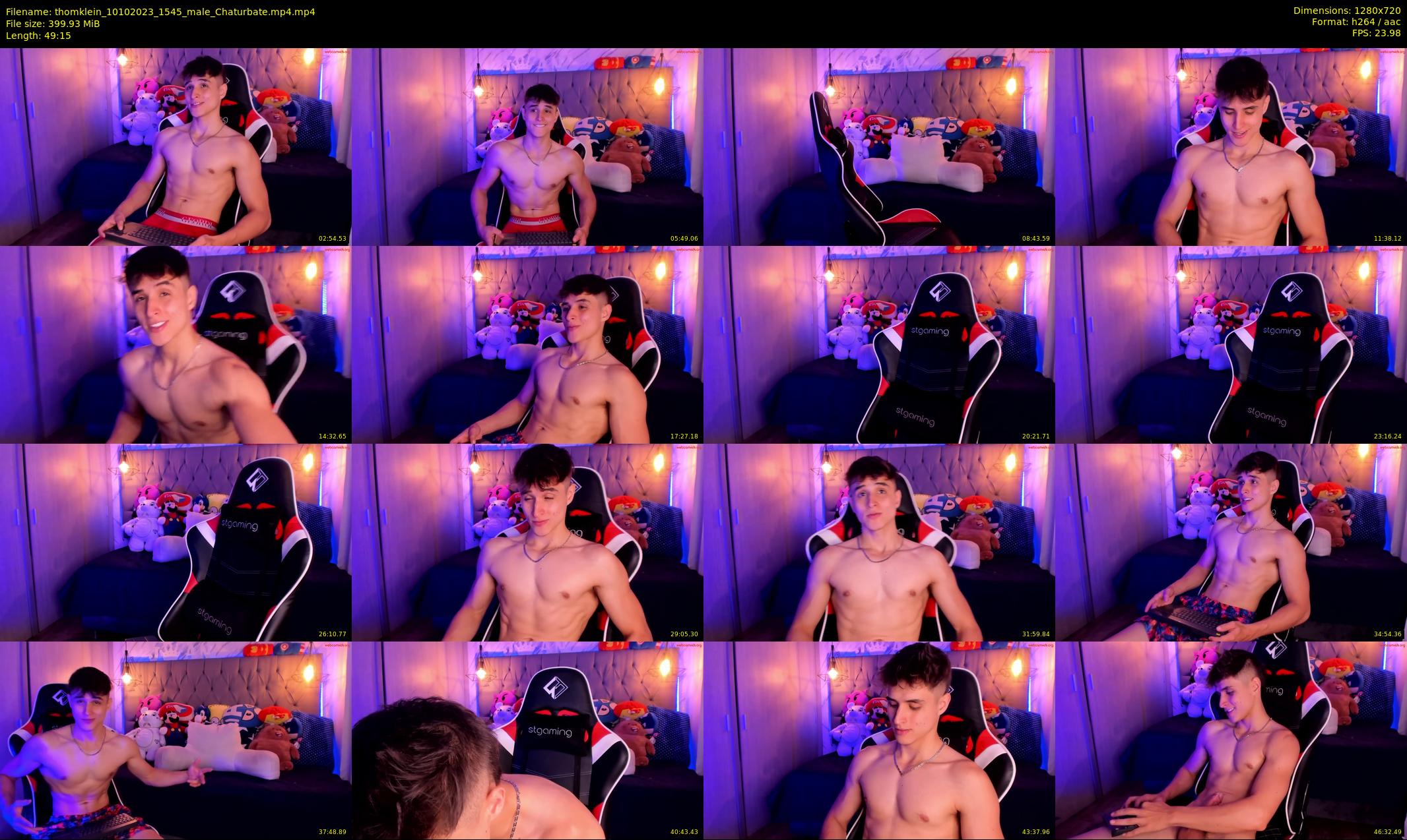 thomklein — 50 minute Chaturbate male cam show recording, 720p, Oct 10, 2023