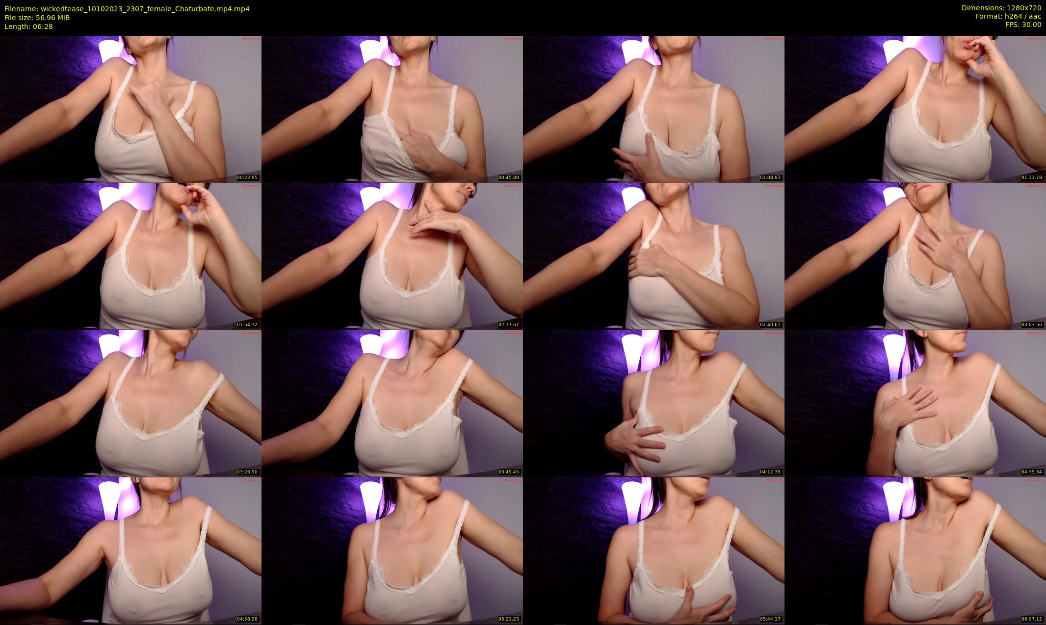 wickedtease — 7 minute Chaturbate female cam show recording, 720p, Oct 10, 2023