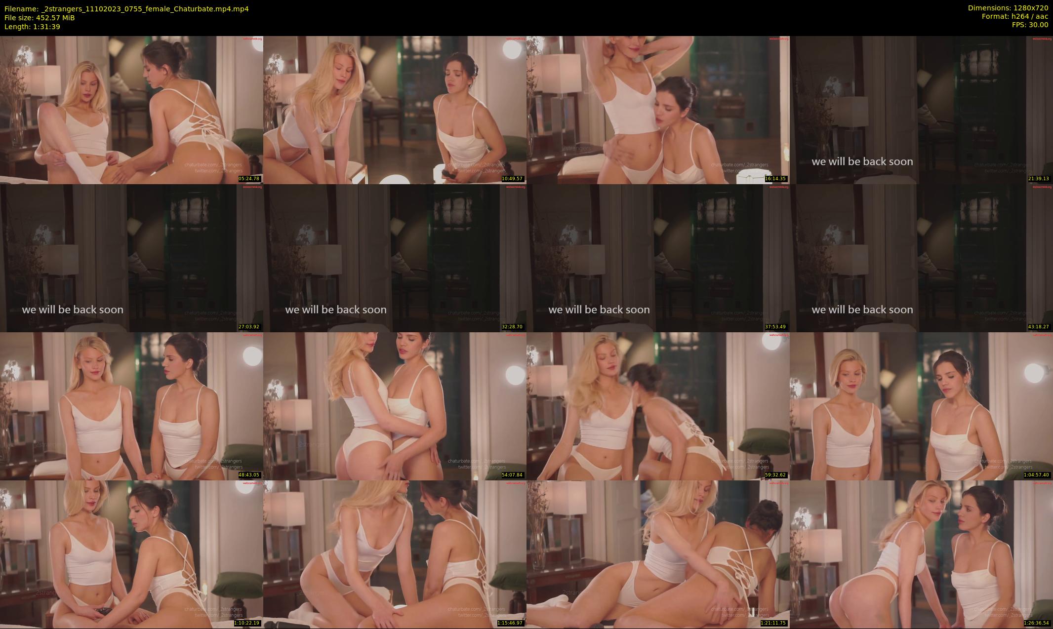 _2strangers — 92 minute Chaturbate couple cam show recording, 720p, Oct 11, 2023