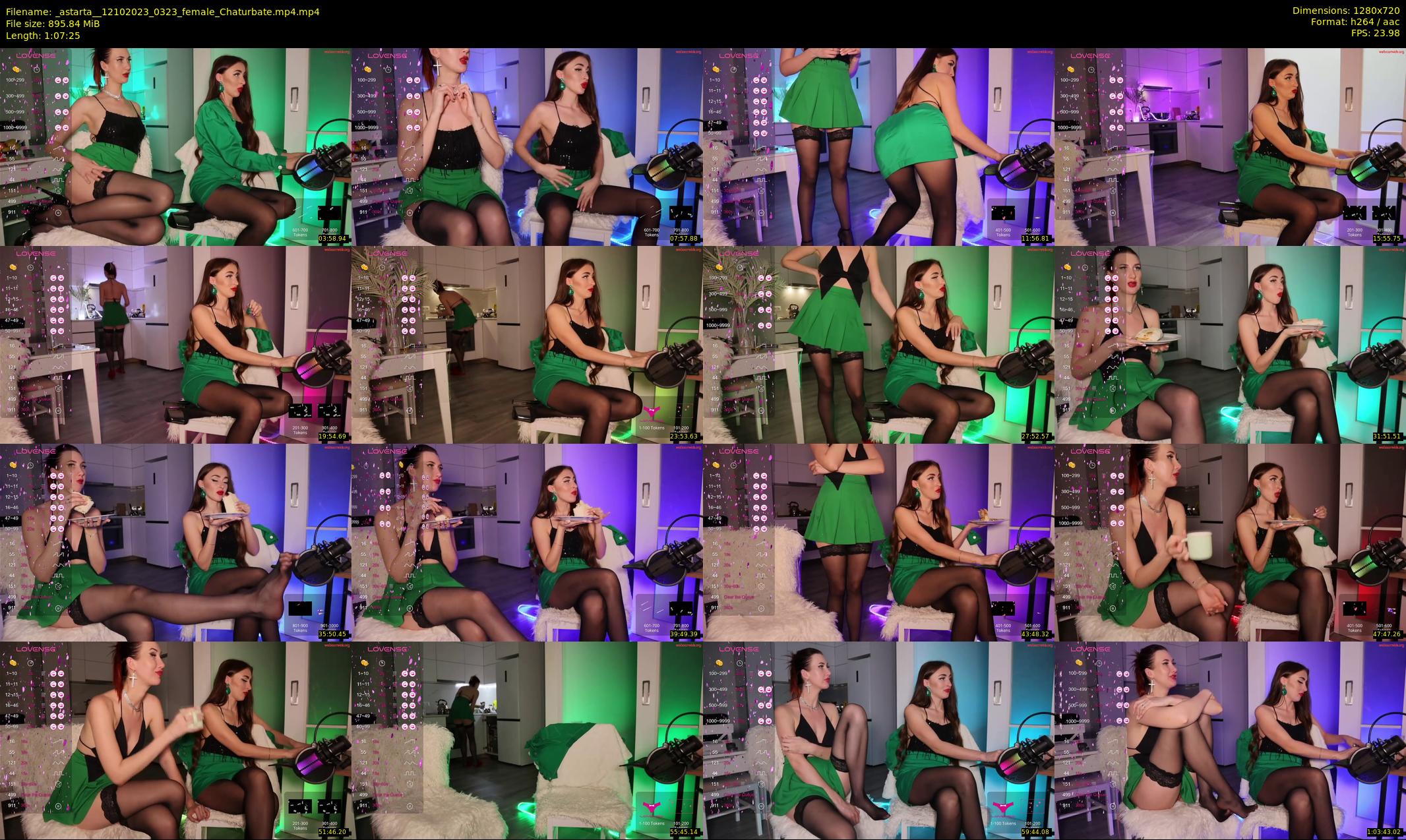 _astarta_ — 68 minute Chaturbate female cam show recording, 720p, Oct 12, 2023