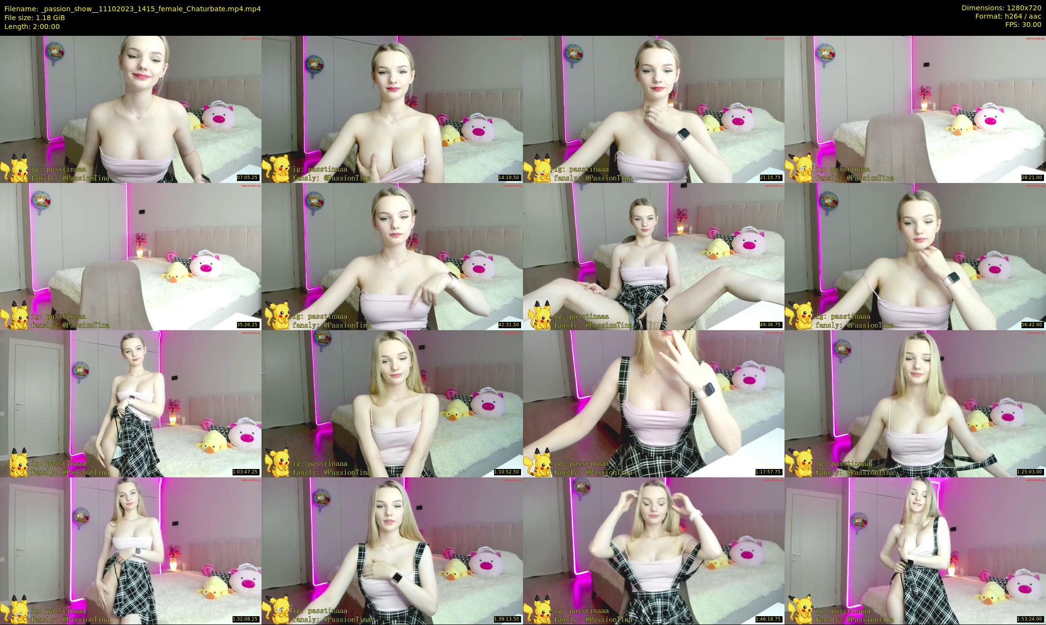 _passion_show_ — 120 minute Chaturbate couple cam show recording, 720p, Oct 11, 2023