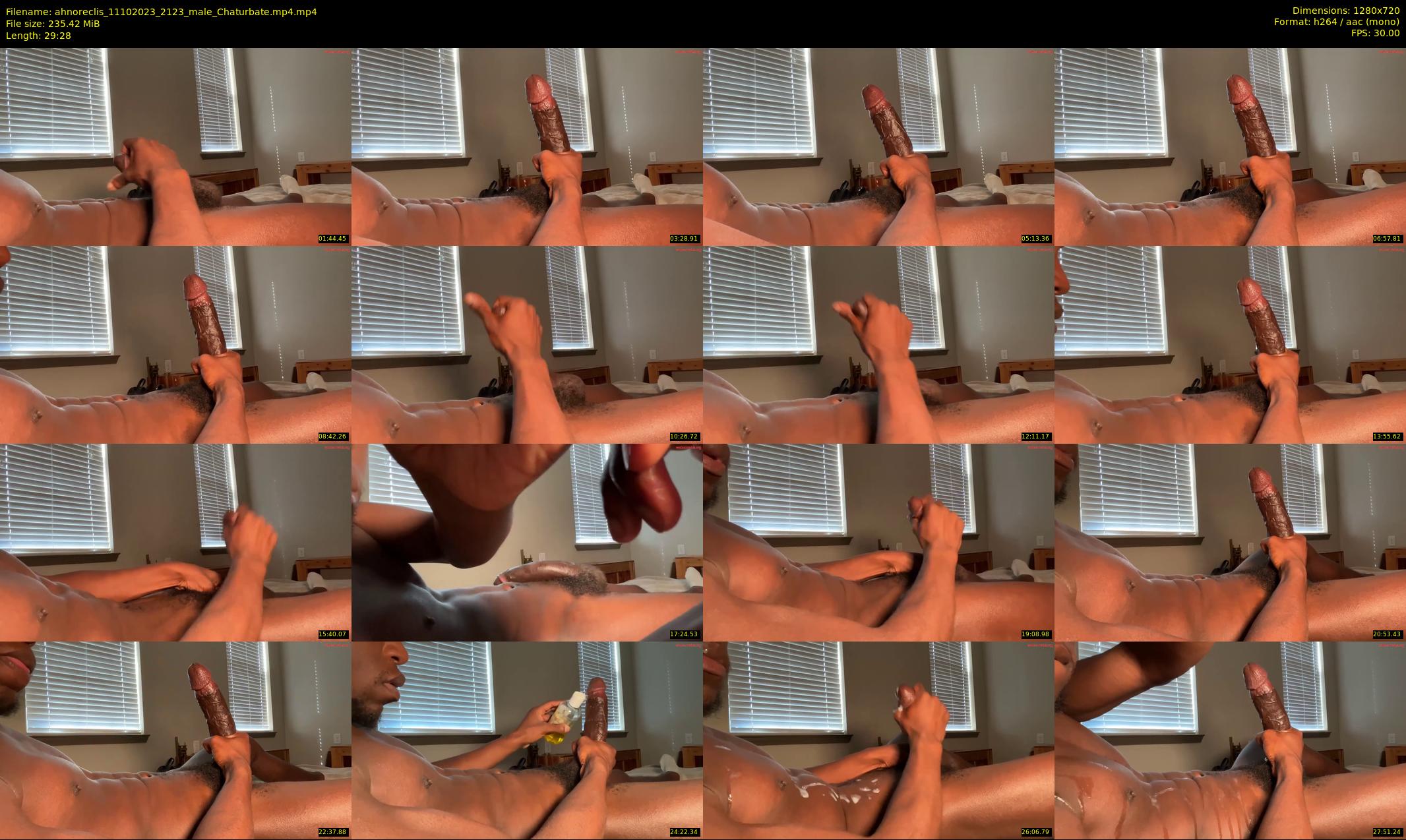 ahnoreclis — 30 minute Chaturbate male cam show recording, 720p, Oct 11, 2023