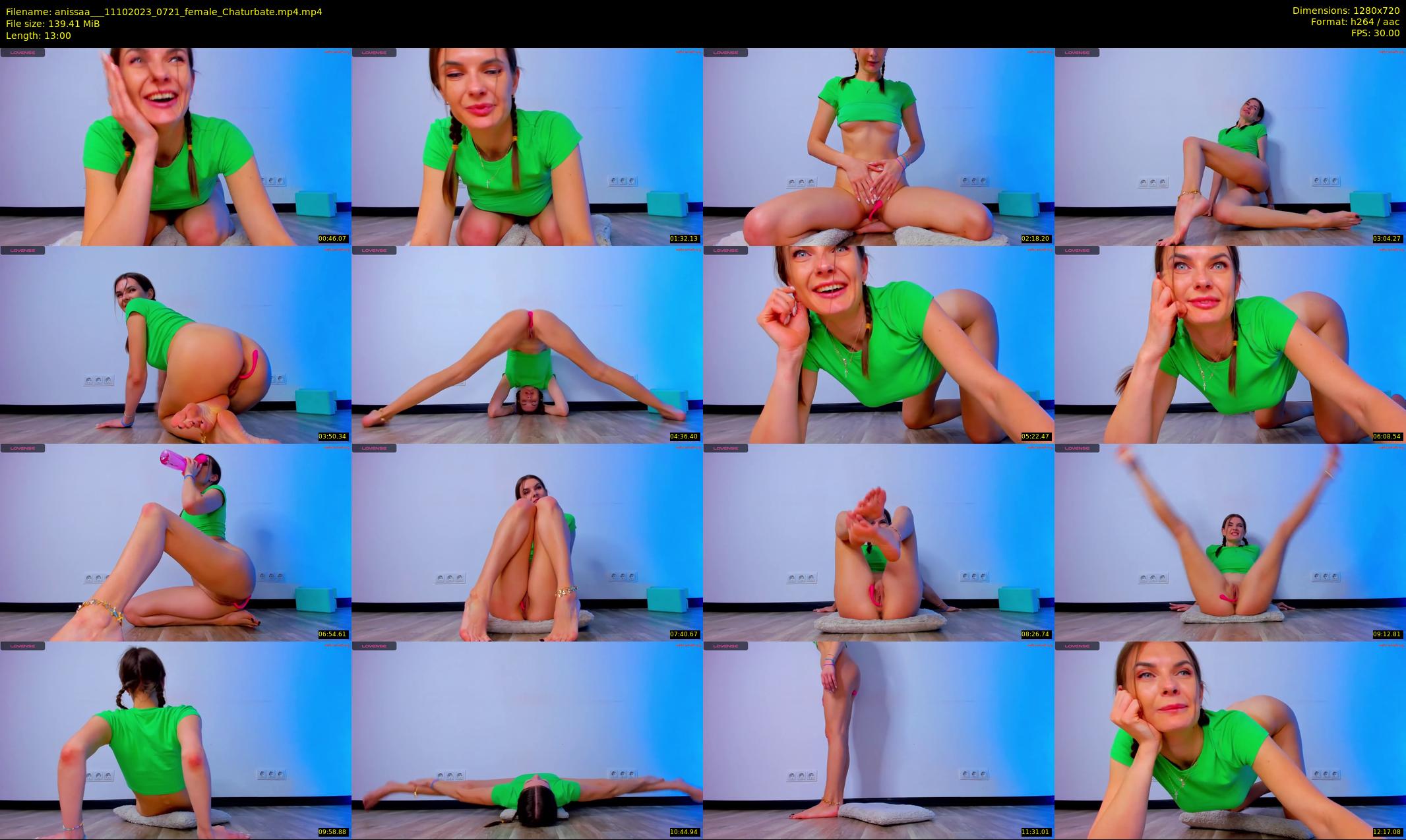 anissaa__ — 13 minute Chaturbate female cam show recording, 720p, Oct 11, 2023