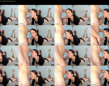 calehot98 — 4 minute Chaturbate couple cam show recording, 720p, Oct 11, 2023