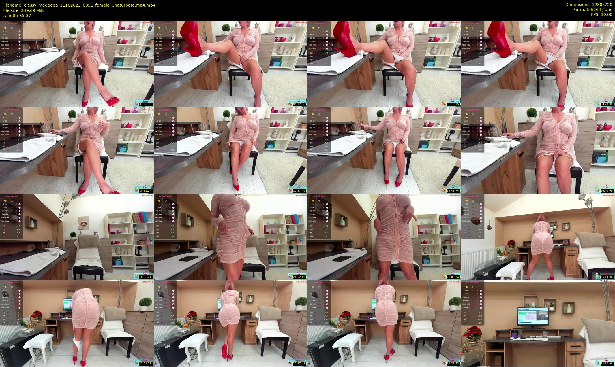 classy_medeeea — 36 minute Chaturbate female cam show recording, 720p, Oct 11, 2023