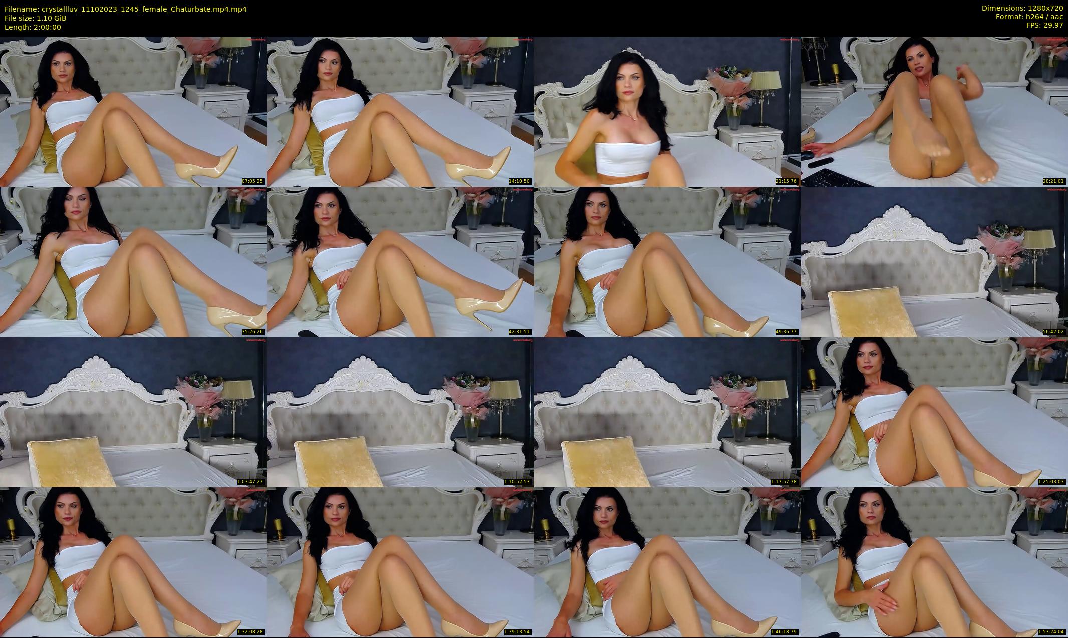 crystallluv — 120 minute Chaturbate female cam show recording, 720p, Oct 11, 2023