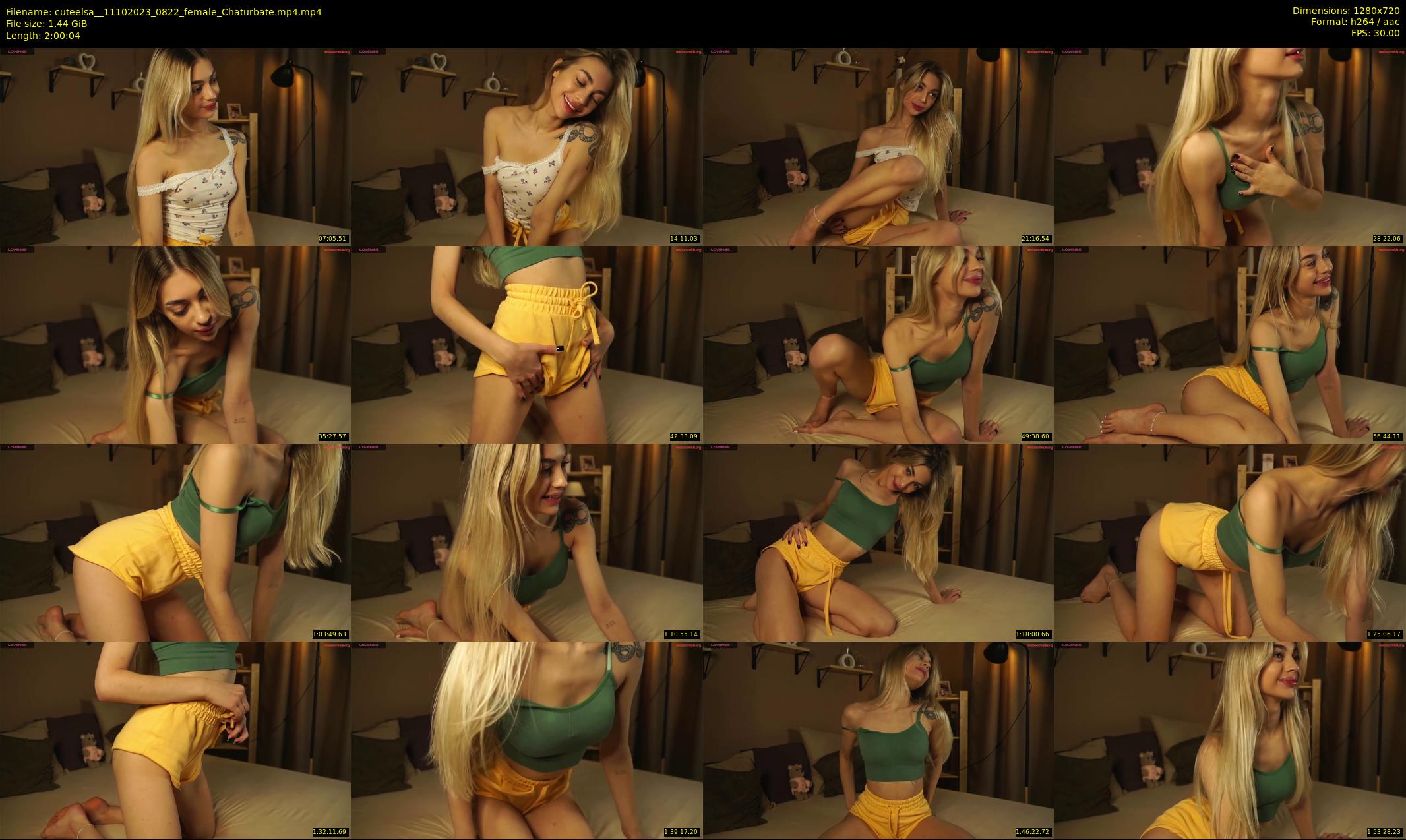 cuteelsa_ — 121 minute Chaturbate female cam show recording, 720p, Oct 11, 2023