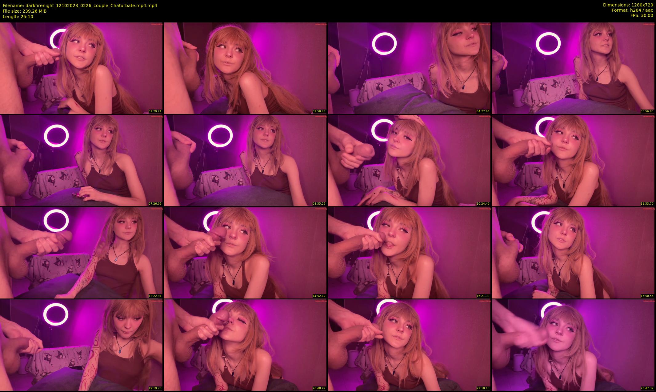 darkfirenight — 26 minute Chaturbate couple cam show recording, 720p, Oct 12, 2023