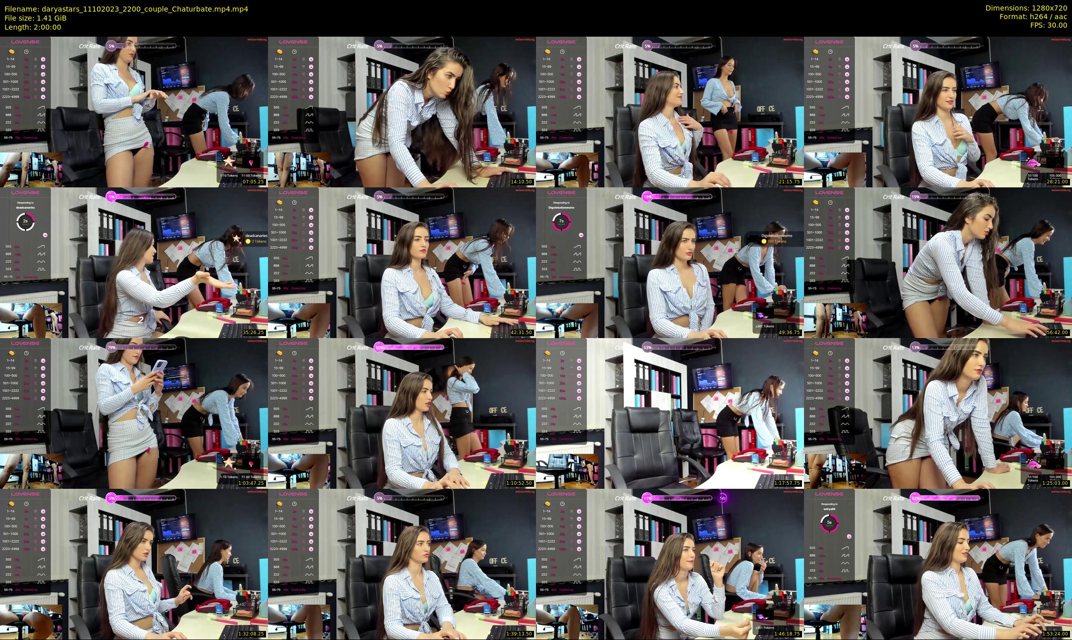 daryastars — 120 minute Chaturbate couple cam show recording, 720p, Oct 11, 2023