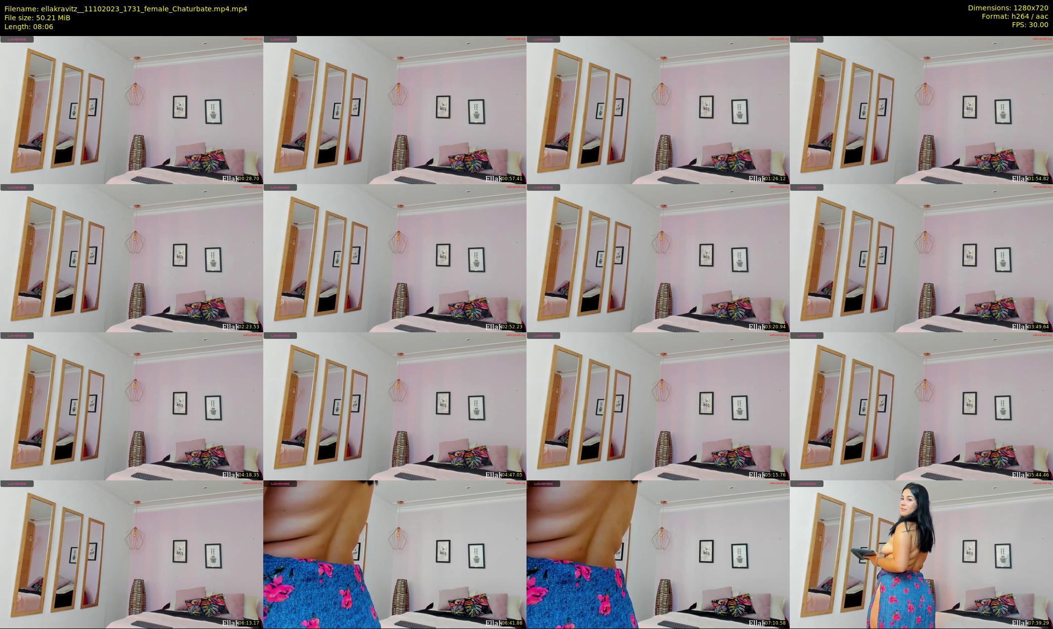 ellakravitz_ — 9 minute Chaturbate female cam show recording, 720p, Oct 11, 2023