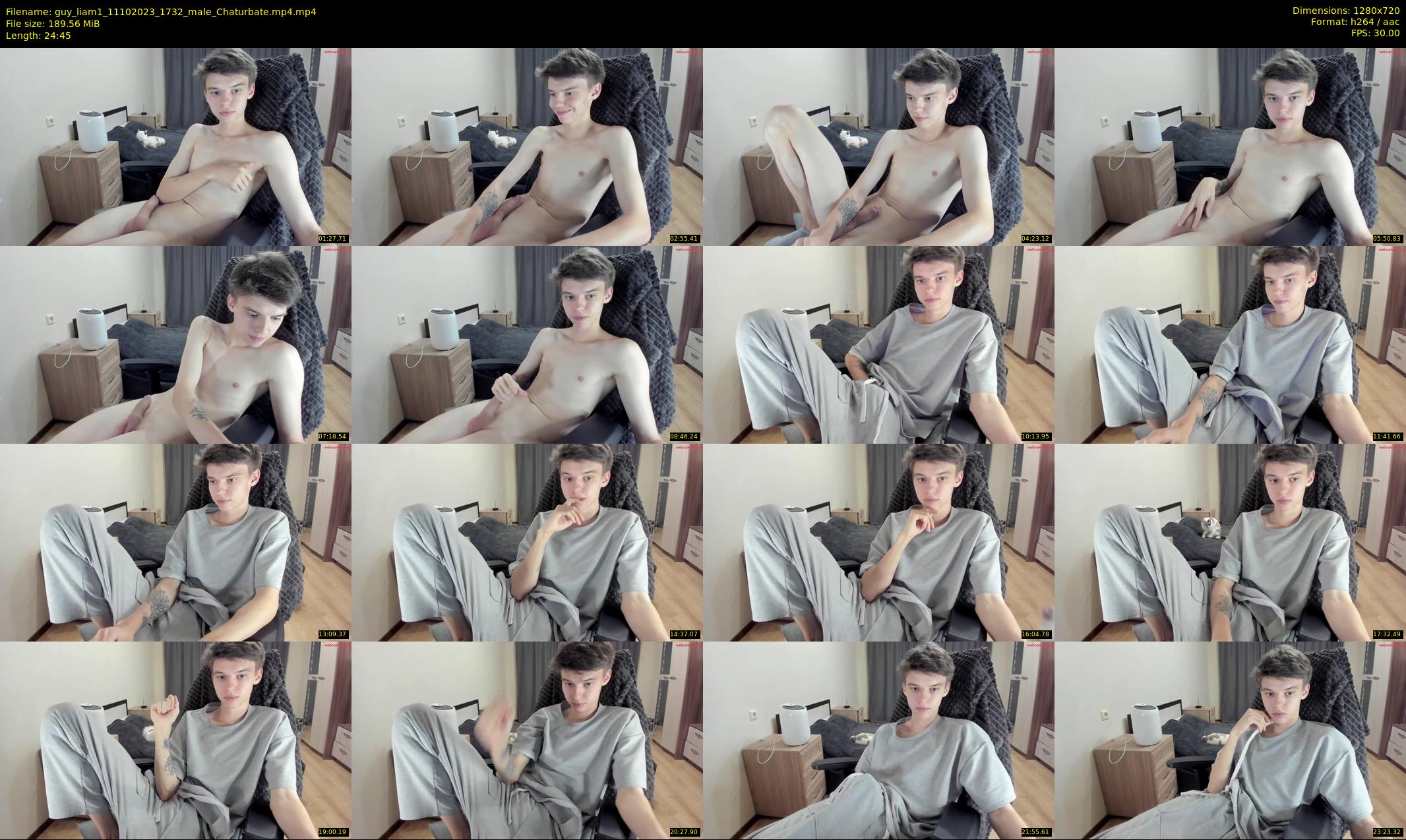 guy_liam1 — 25 minute Chaturbate male cam show recording, 720p, Oct 11, 2023