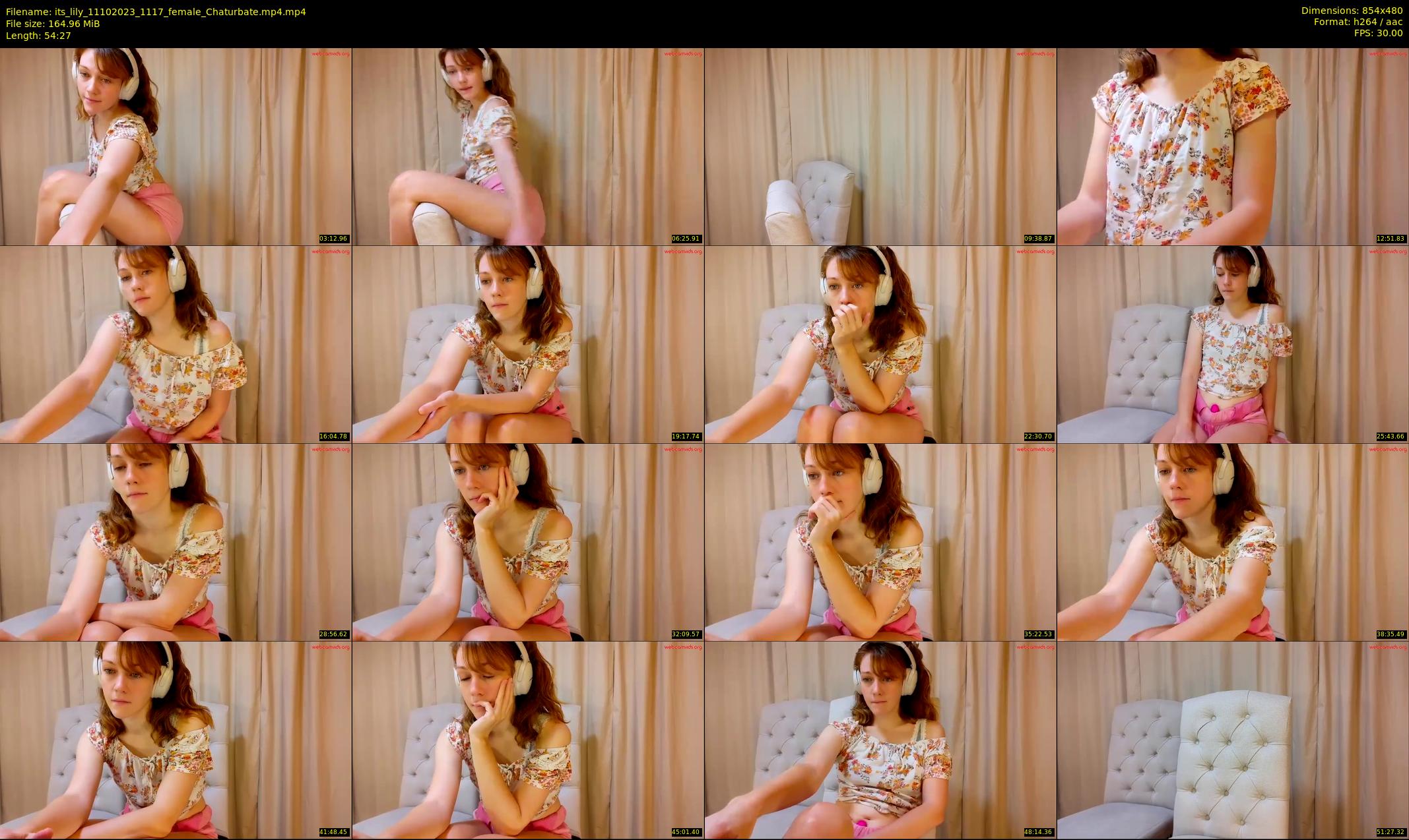 its_lily — 55 minute Chaturbate female cam show recording, 480p, Oct 11, 2023