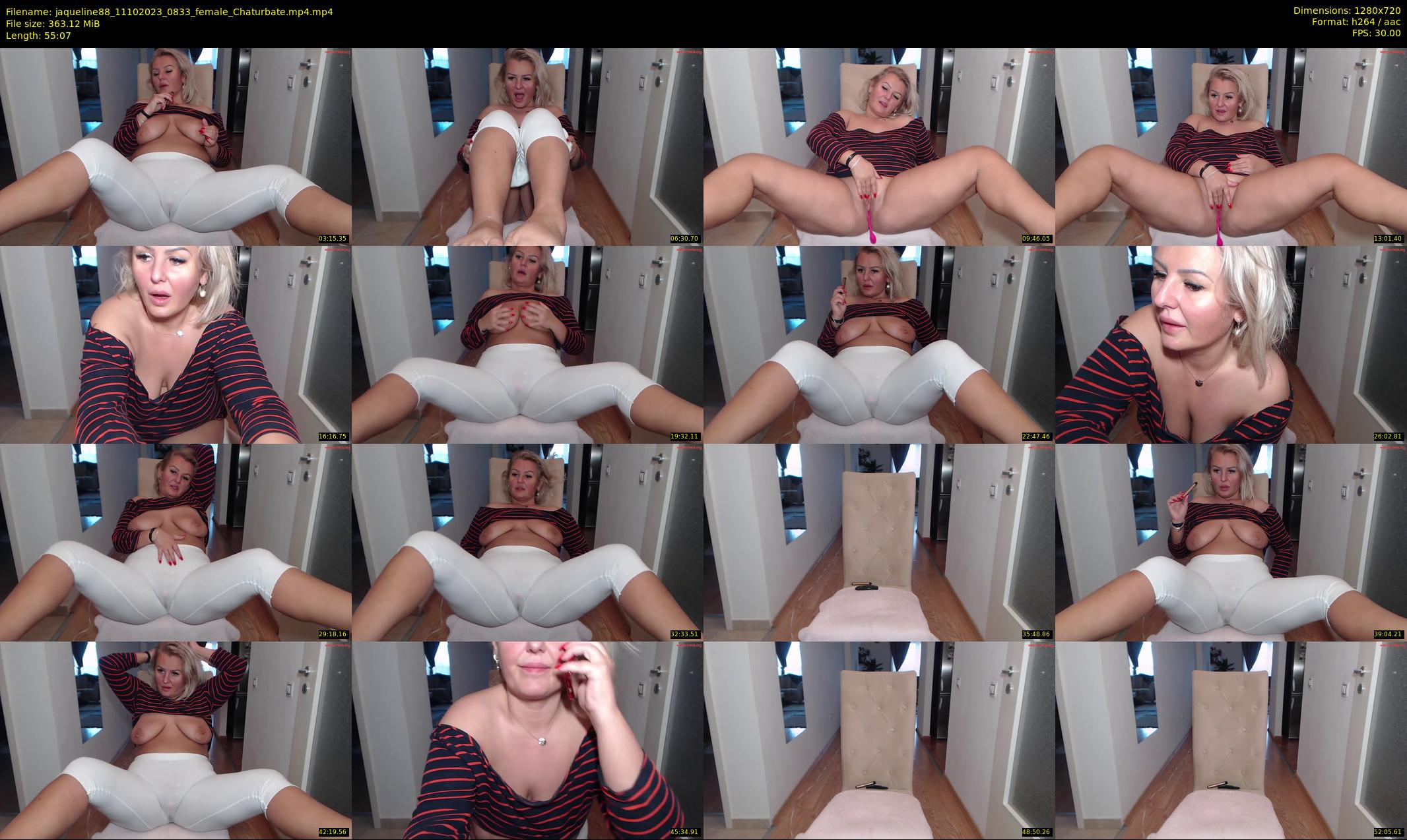jaqueline88 — 56 minute Chaturbate female cam show recording, 720p, Oct 11, 2023
