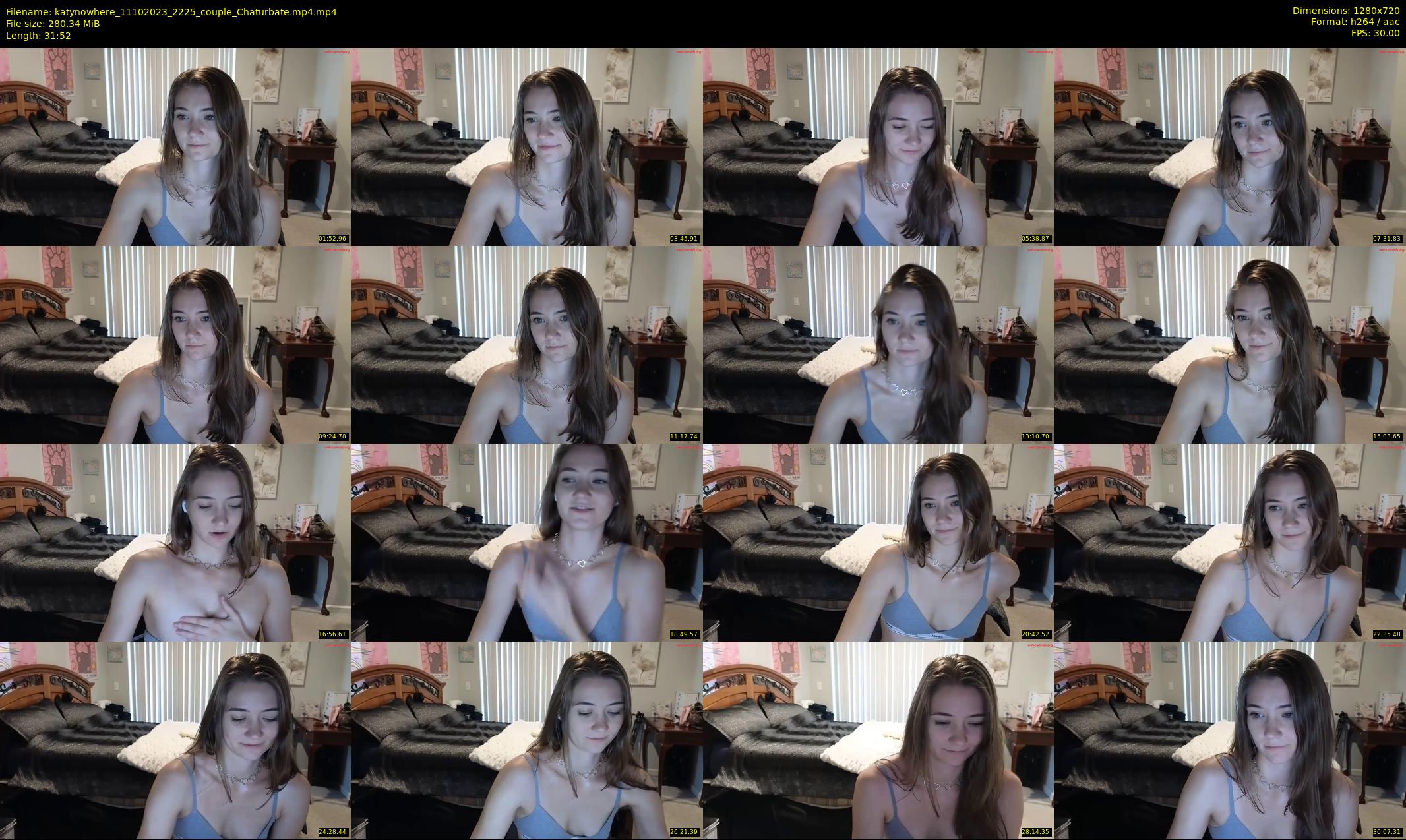 katynowhere — 32 minute Chaturbate female cam show recording, 720p, Oct 11, 2023