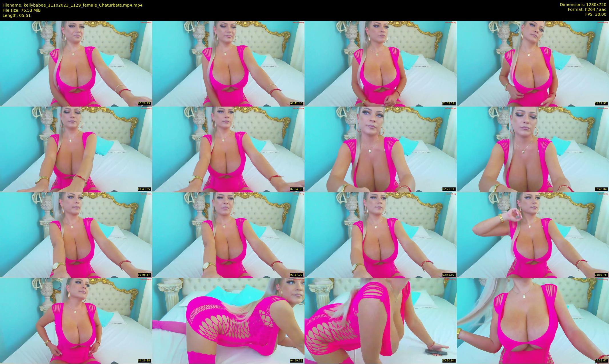 kellybabee — 6 minute Chaturbate female cam show recording, 720p, Oct 11, 2023
