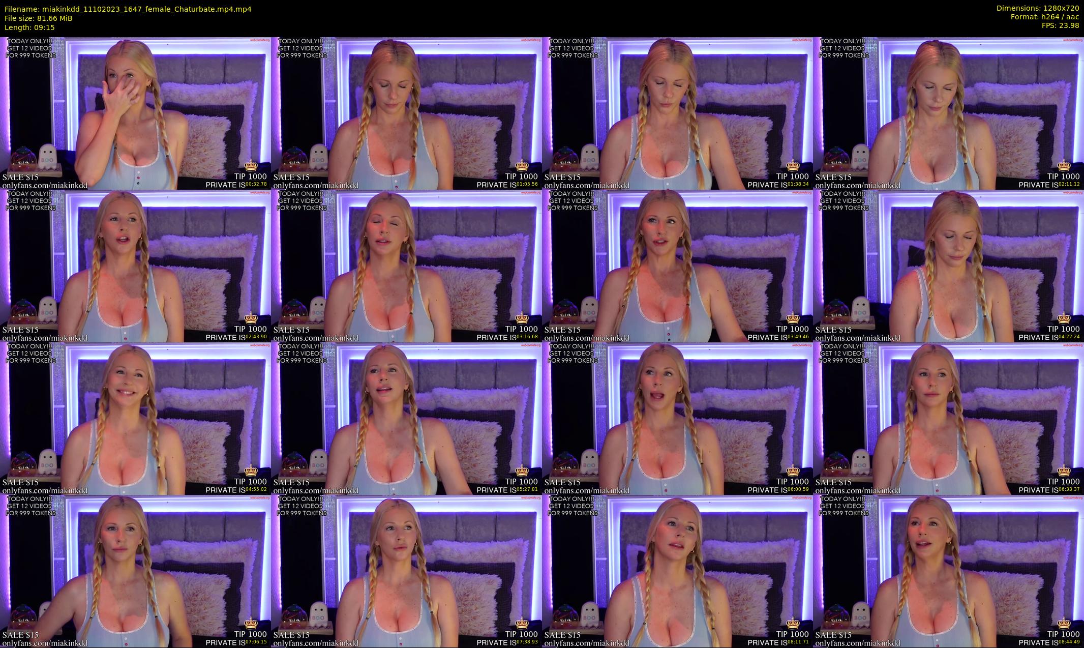 miakinkdd — 10 minute Chaturbate female cam show recording, 720p, Oct 11, 2023