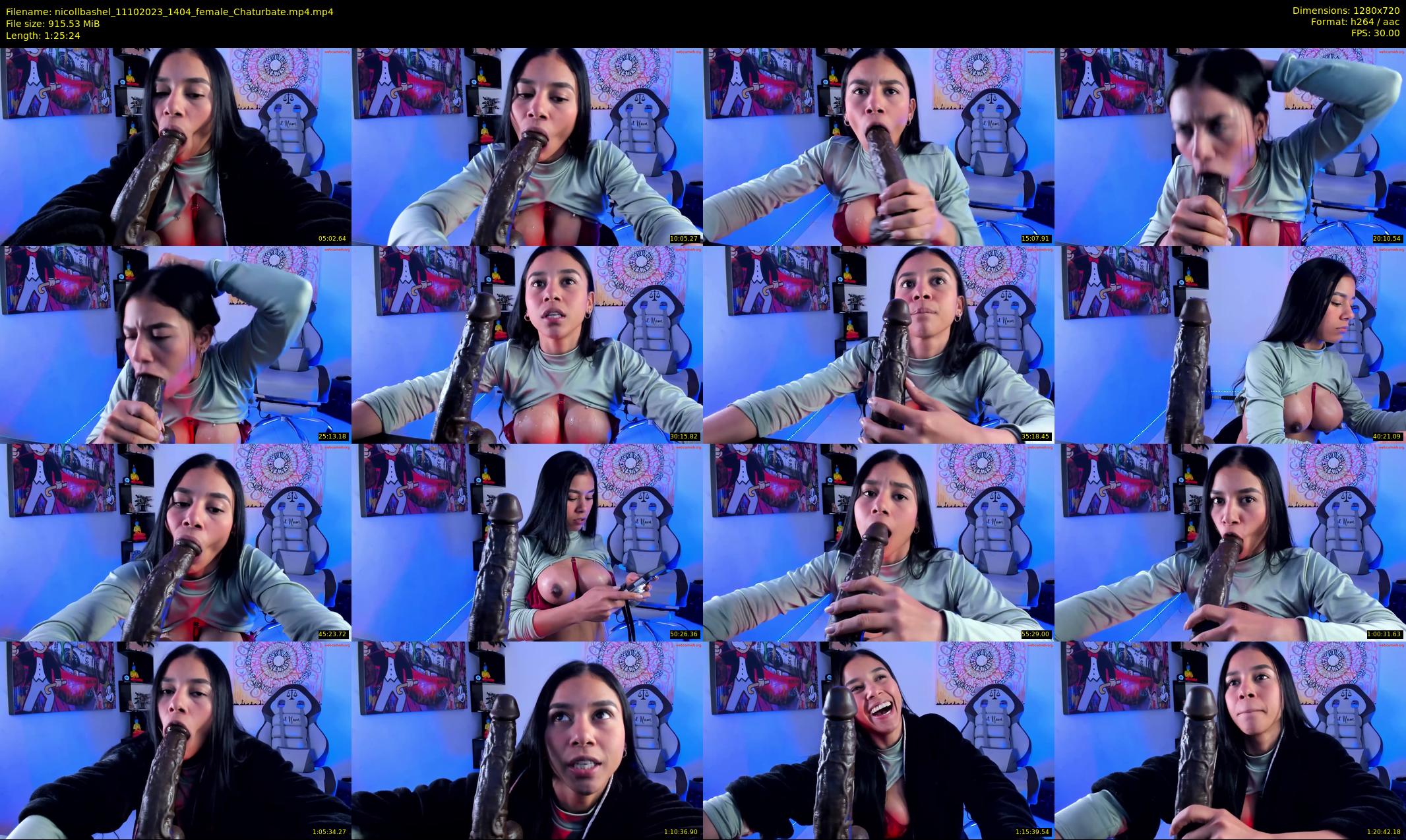 nicollbashel — 86 minute Chaturbate female cam show recording, 720p, Oct 11, 2023