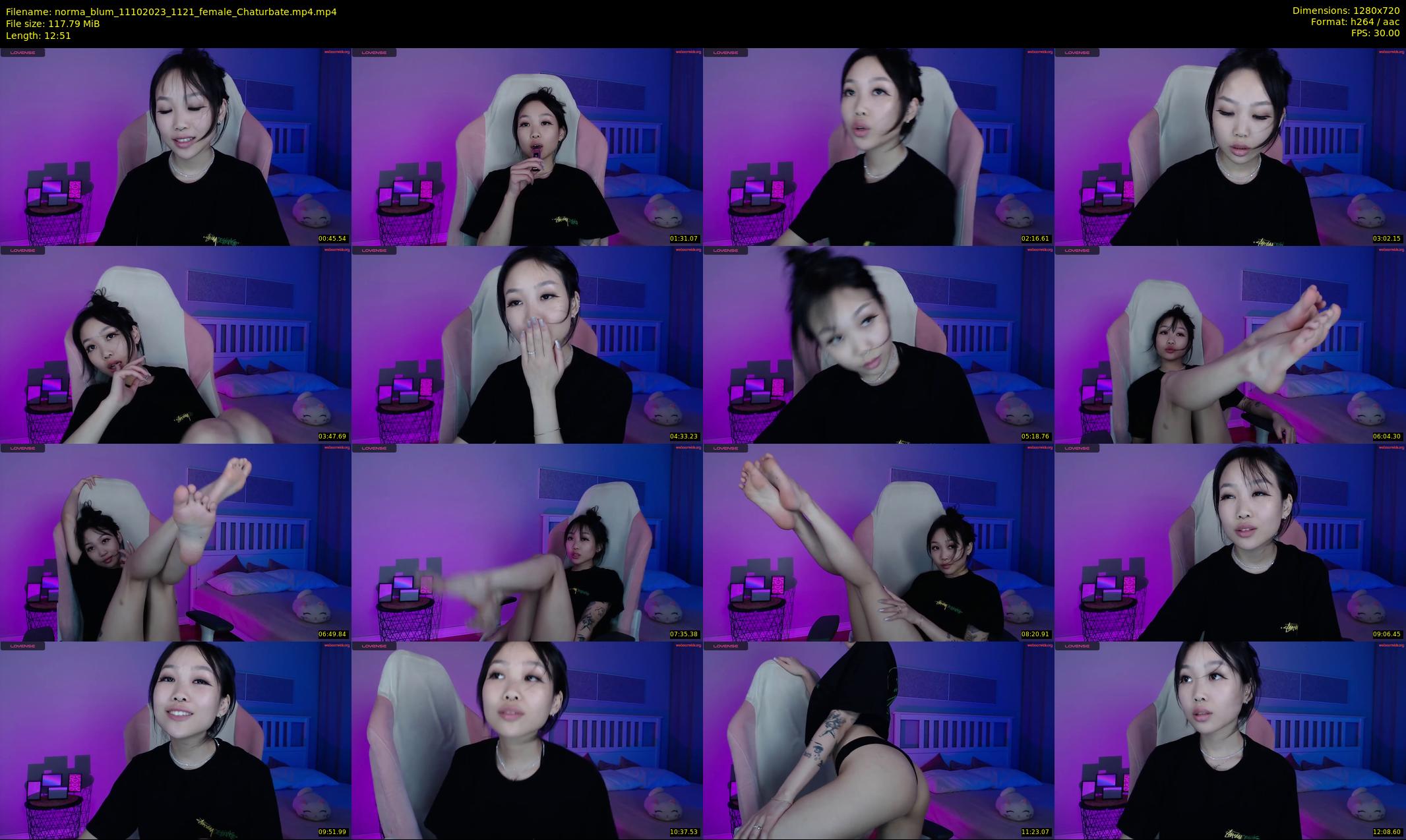 norma_blum — 13 minute Chaturbate female cam show recording, 720p, Oct 11, 2023