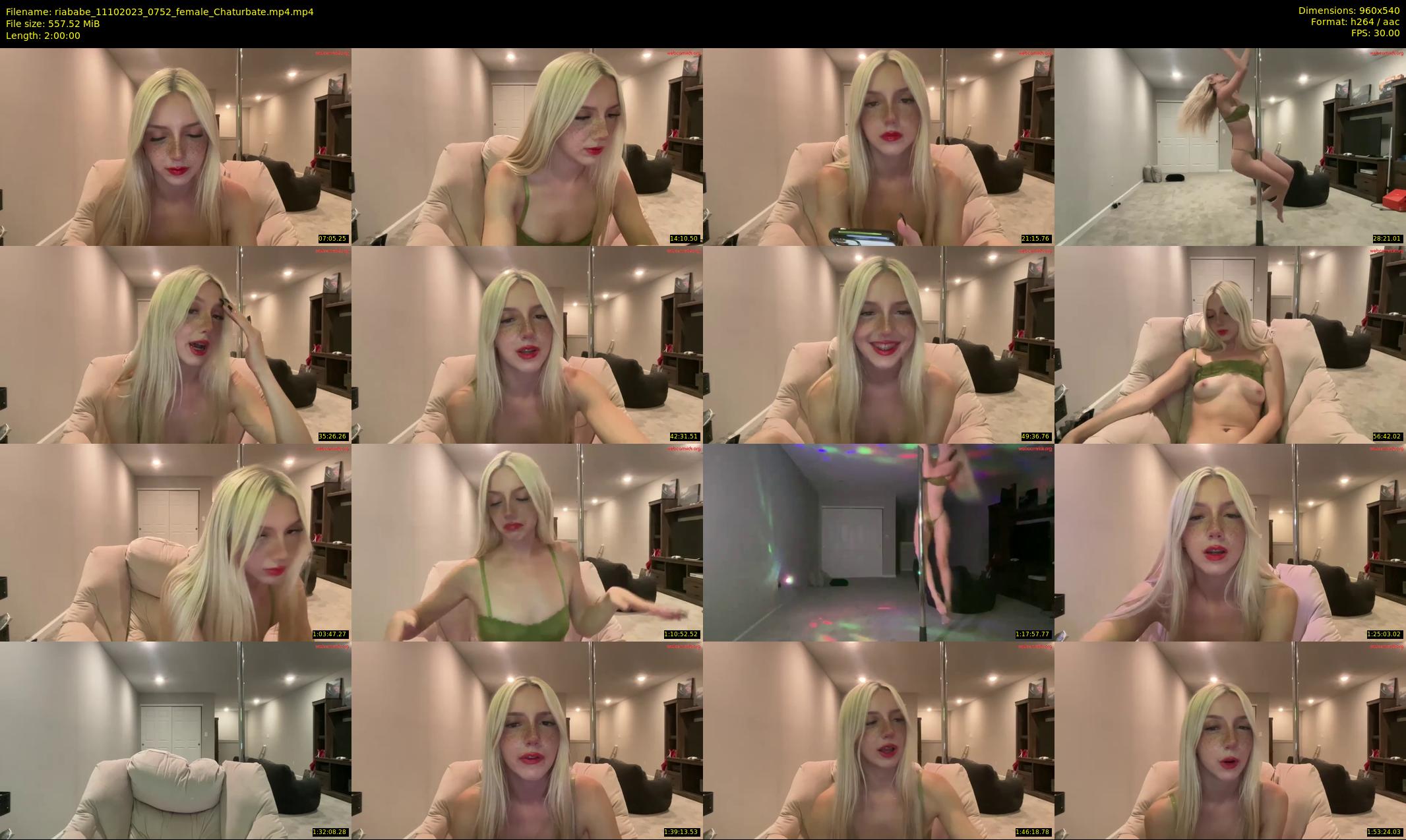 riababe — 120 minute Chaturbate female cam show recording, 480p, Oct 11, 2023