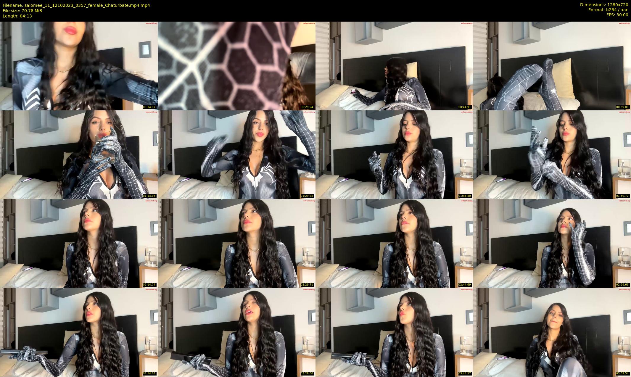 salomee_11 — 5 minute Chaturbate female cam show recording, 720p, Oct 12, 2023
