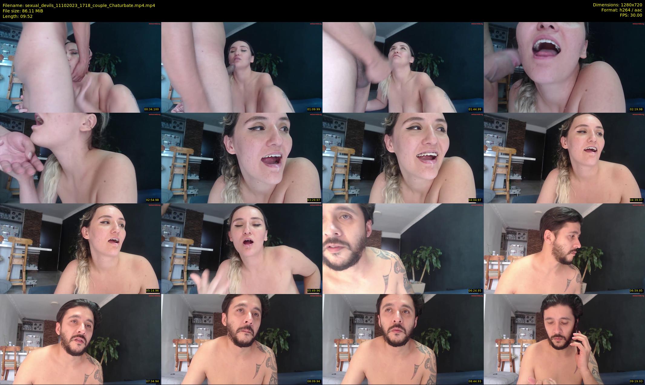 sexual_devils — 10 minute Chaturbate couple cam show recording, 720p, Oct 11, 2023