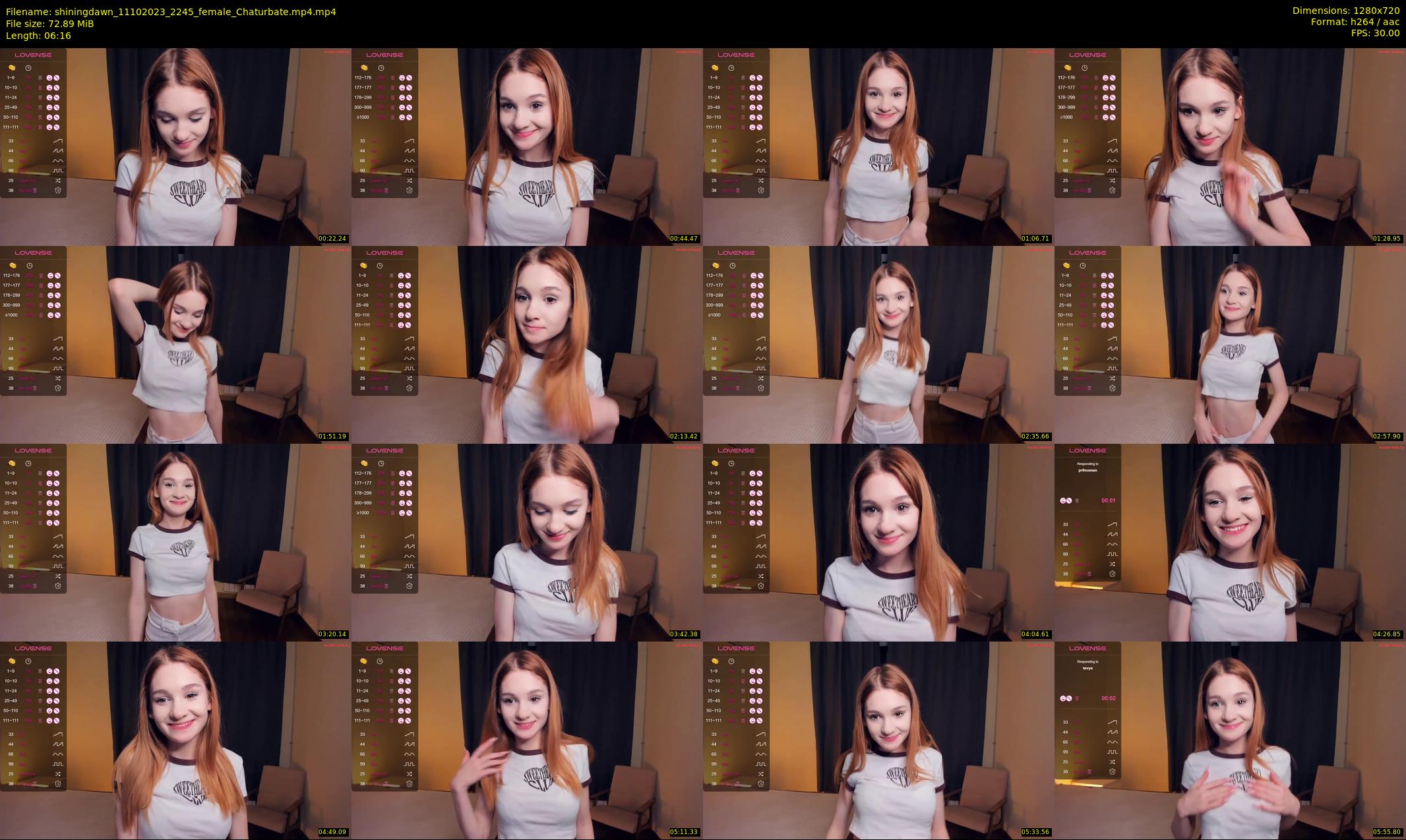 shiningdawn — 7 minute Chaturbate female cam show recording, 720p, Oct 11, 2023