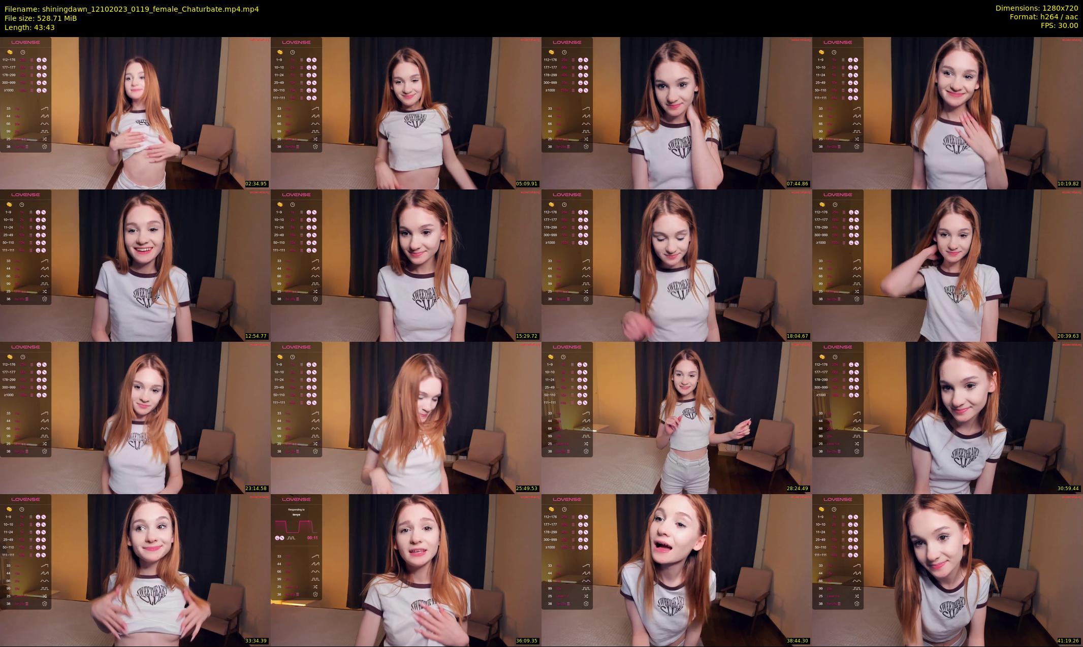shiningdawn — 44 minute Chaturbate female cam show recording, 720p, Oct 12, 2023