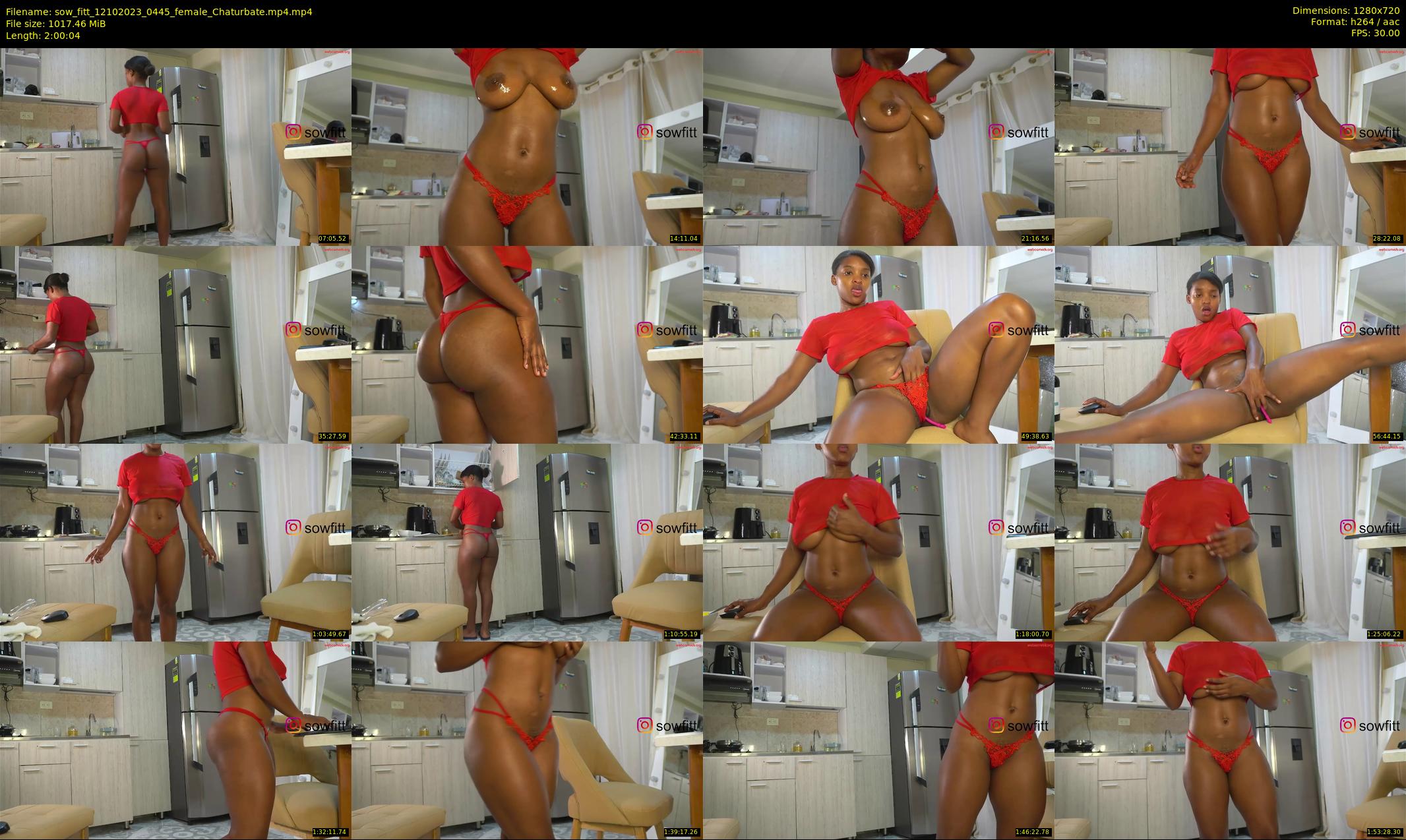 sow_fitt — 121 minute Chaturbate female cam show recording, 720p, Oct 12, 2023