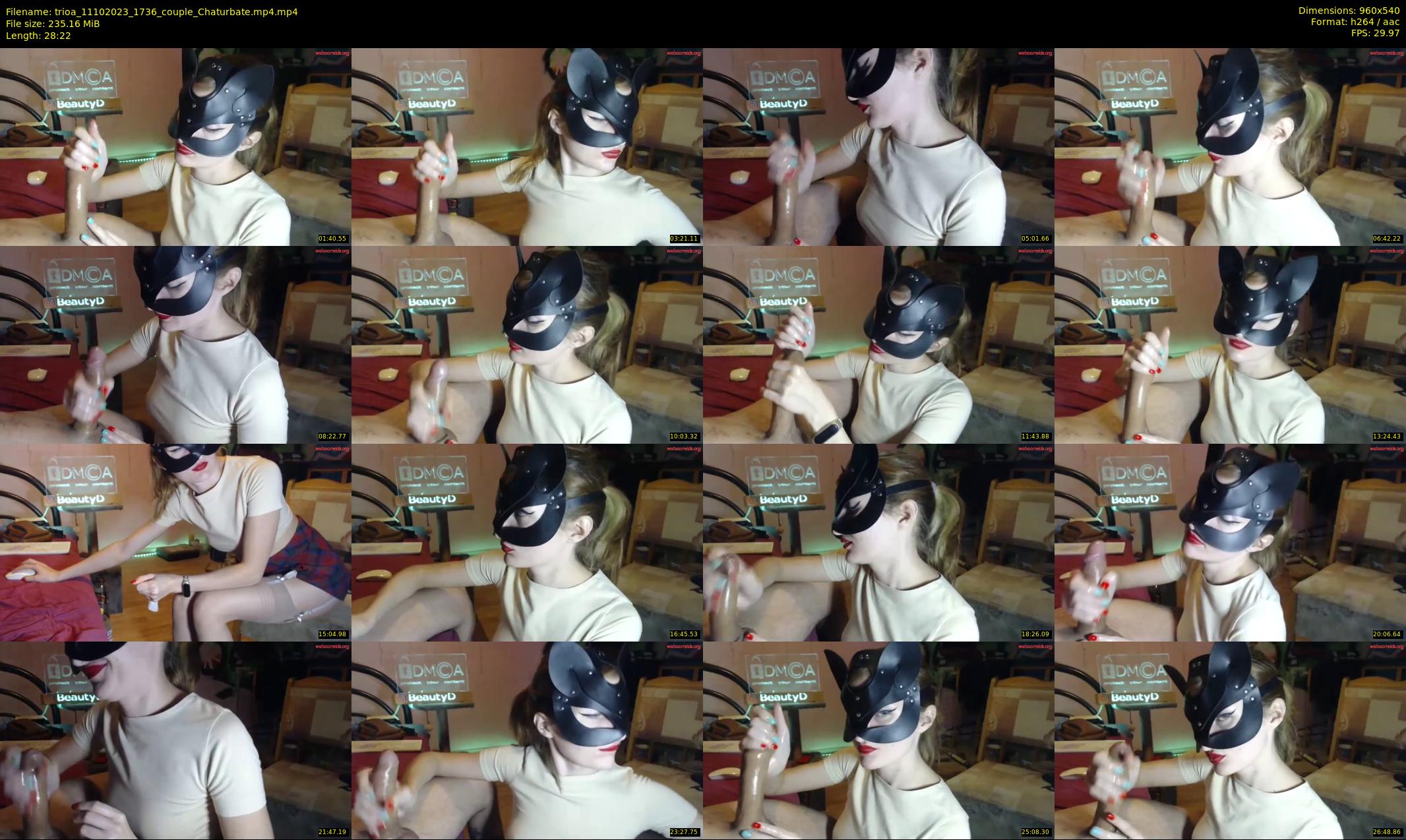trioa — 29 minute Chaturbate couple cam show recording, 480p, Oct 11, 2023