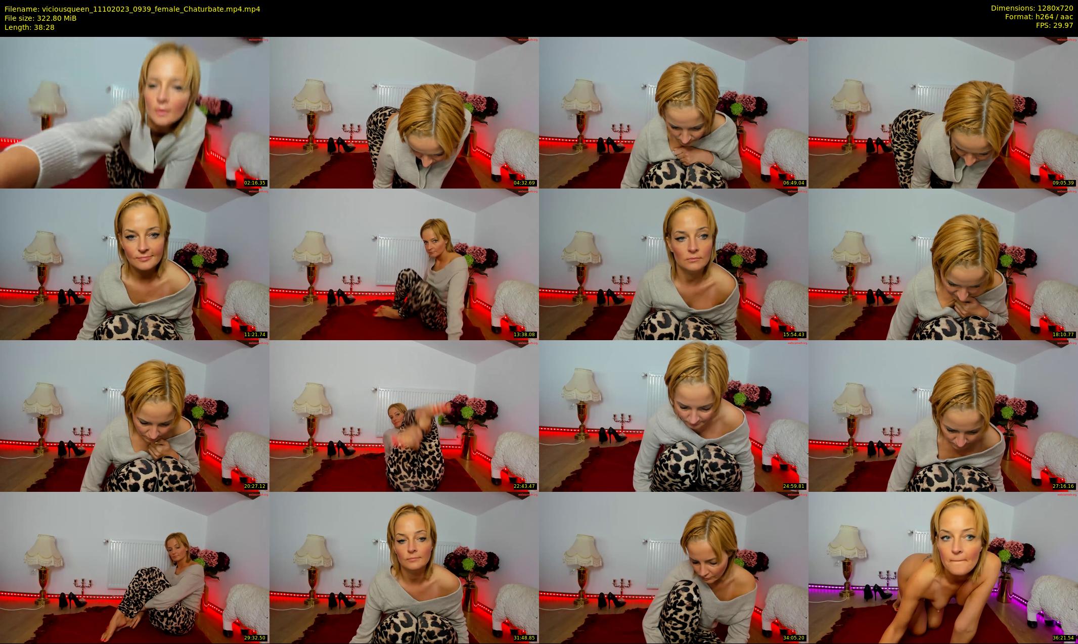 viciousqueen — 39 minute Chaturbate female cam show recording, 720p, Oct 11, 2023