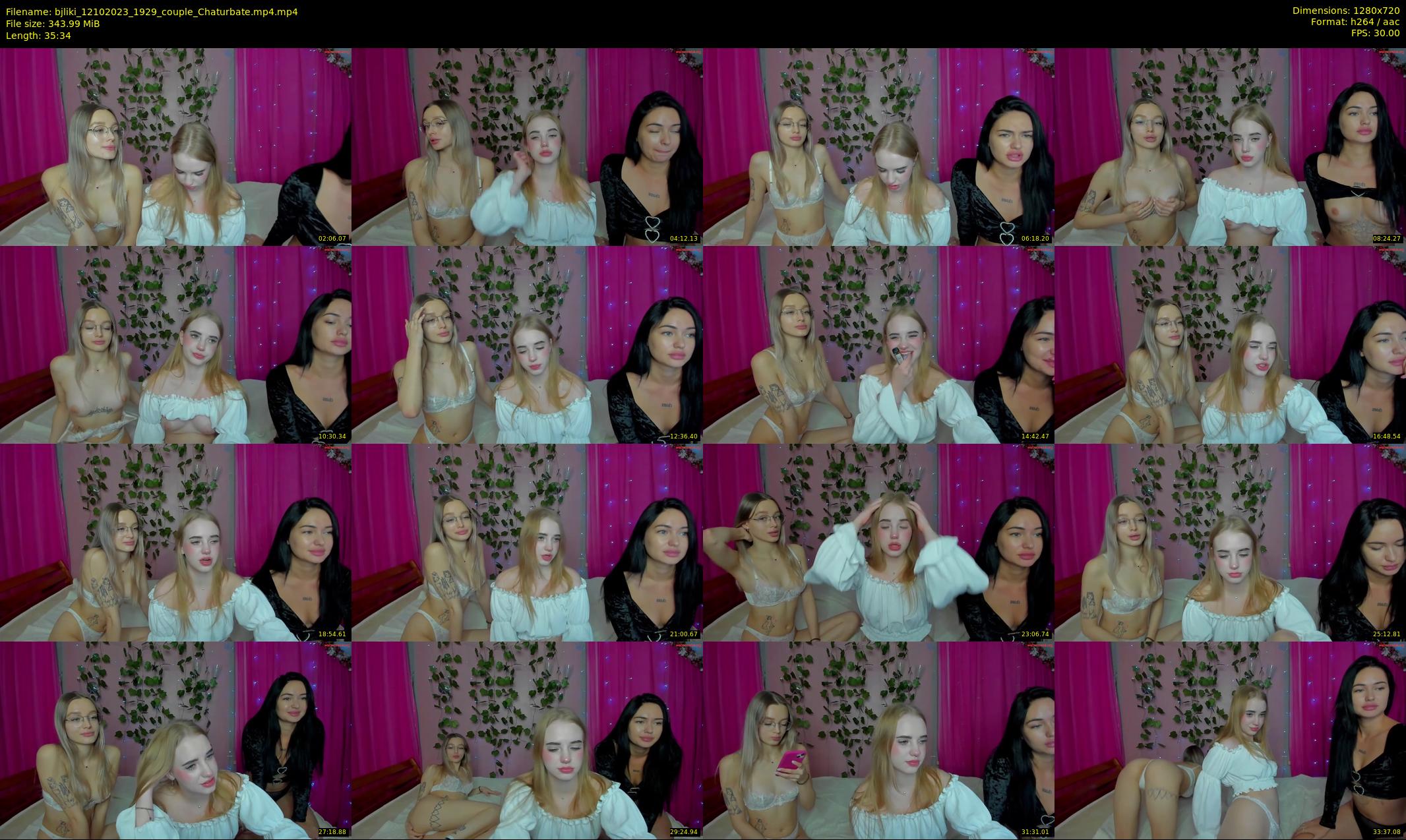 bjliki — 36 minute Chaturbate couple cam show recording, 720p, Oct 12, 2023