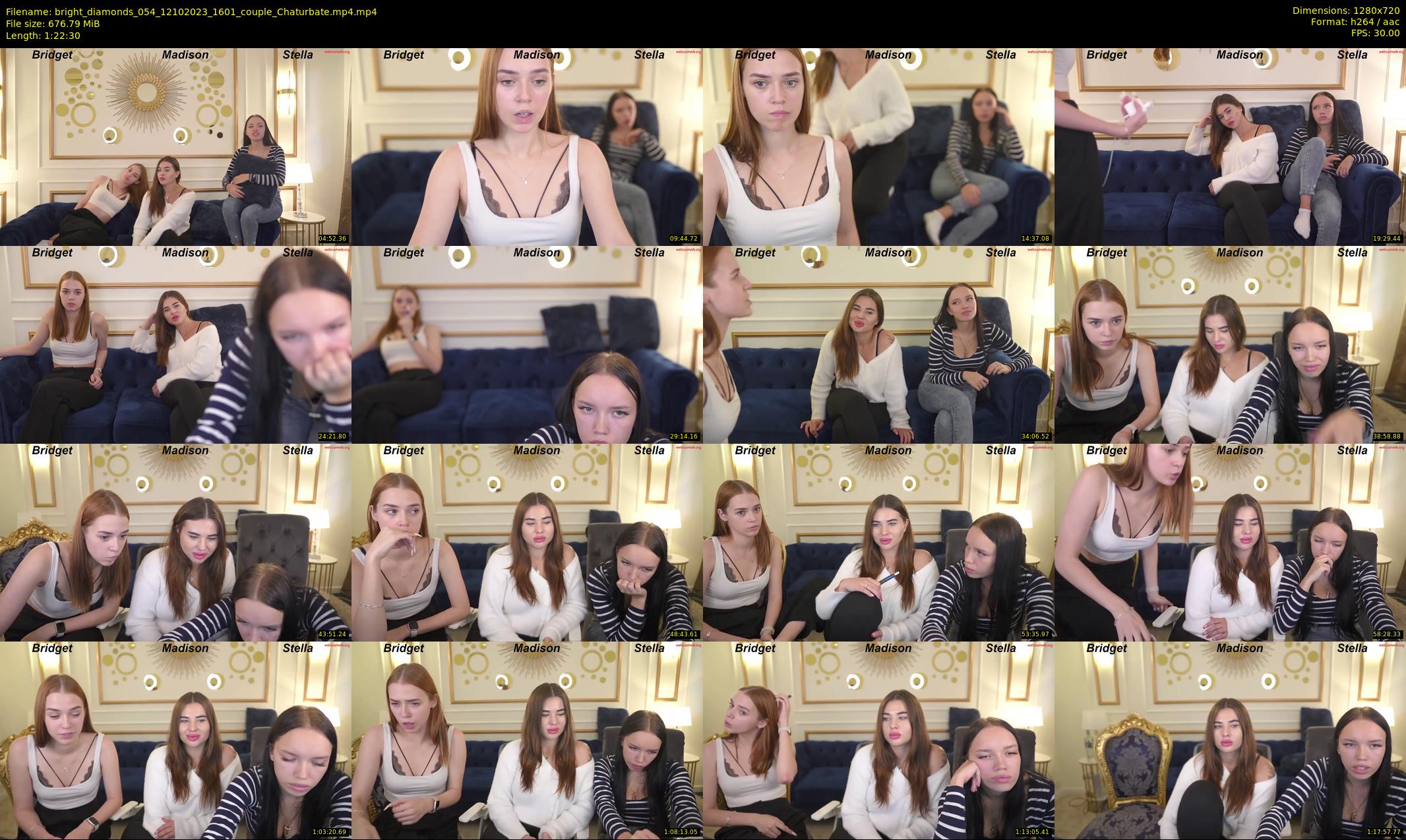 bright_diamonds_054 — 83 minute Chaturbate couple cam show recording, 720p, Oct 12, 2023