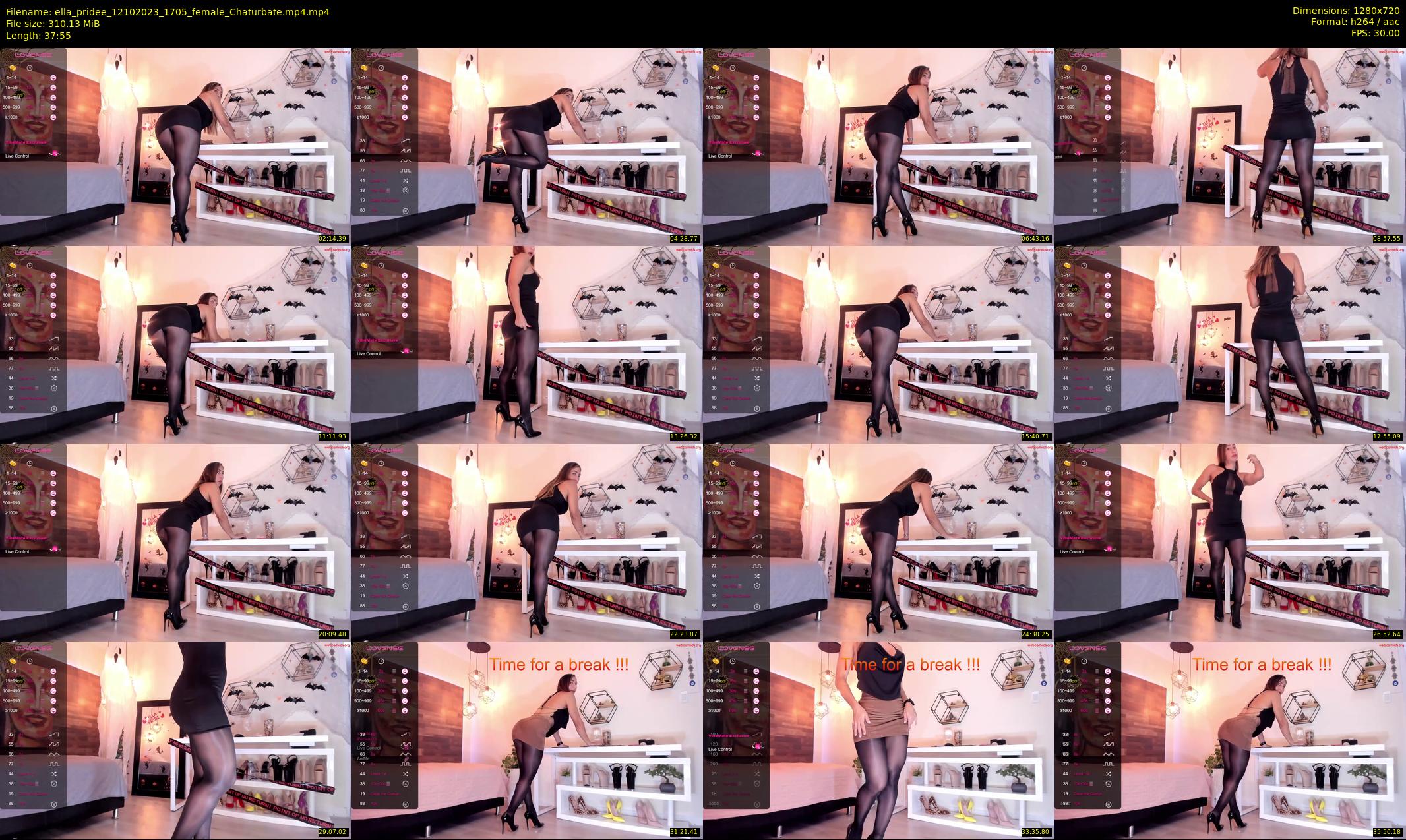 ella_pridee — 38 minute Chaturbate female cam show recording, 720p, Oct 12, 2023