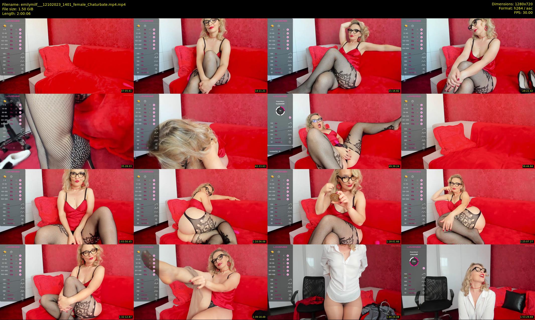 emilymilf__ — 121 minute Chaturbate female cam show recording, 720p, Oct 12, 2023