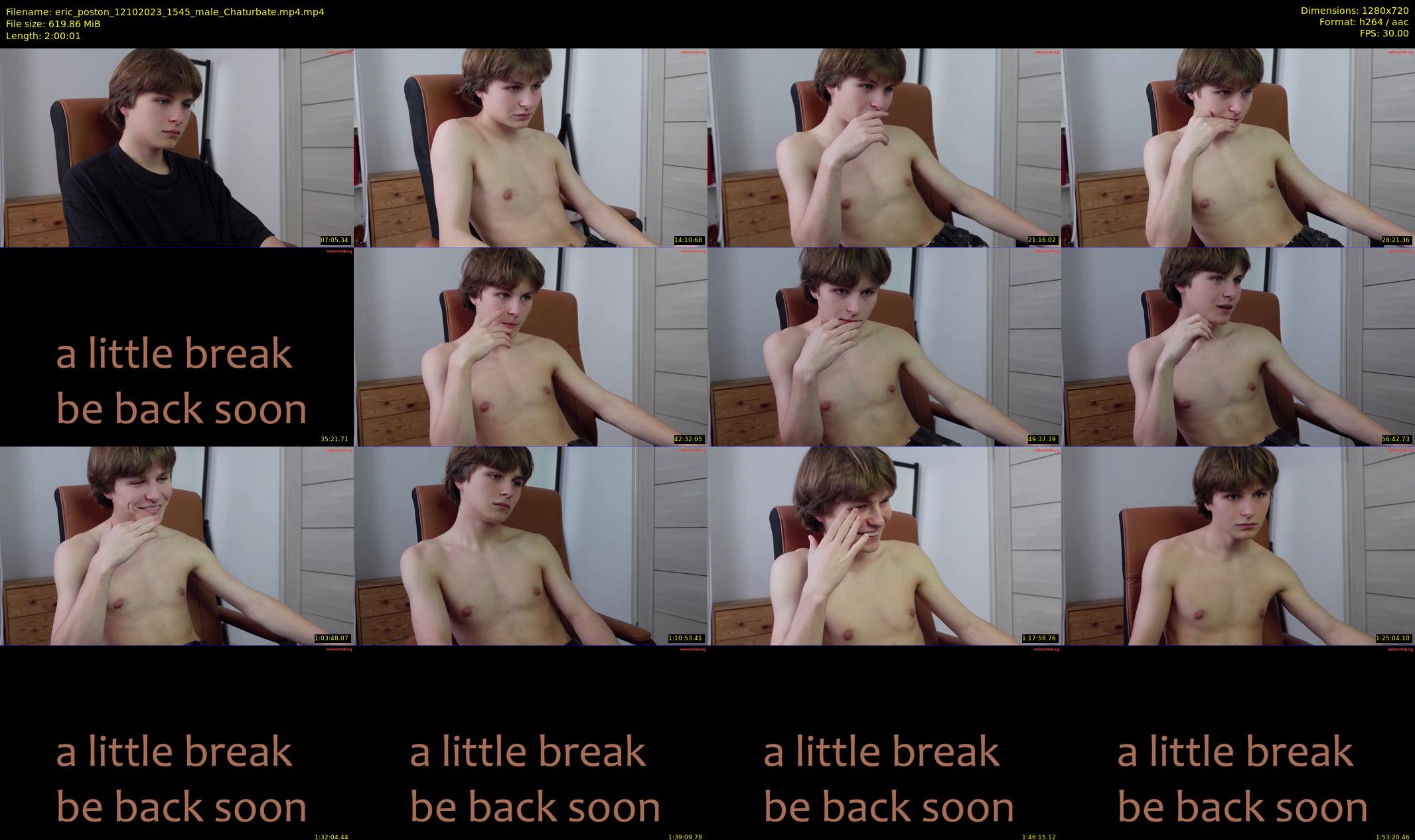 eric_poston — 121 minute Chaturbate male cam show recording, 720p, Oct 12, 2023