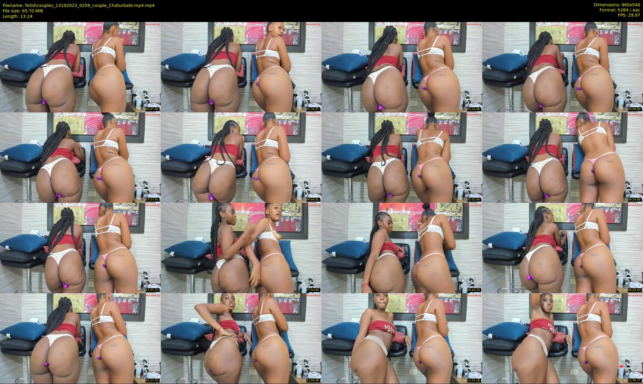 fetishcouples — 14 minute Chaturbate couple cam show recording, 480p, Oct 13, 2023