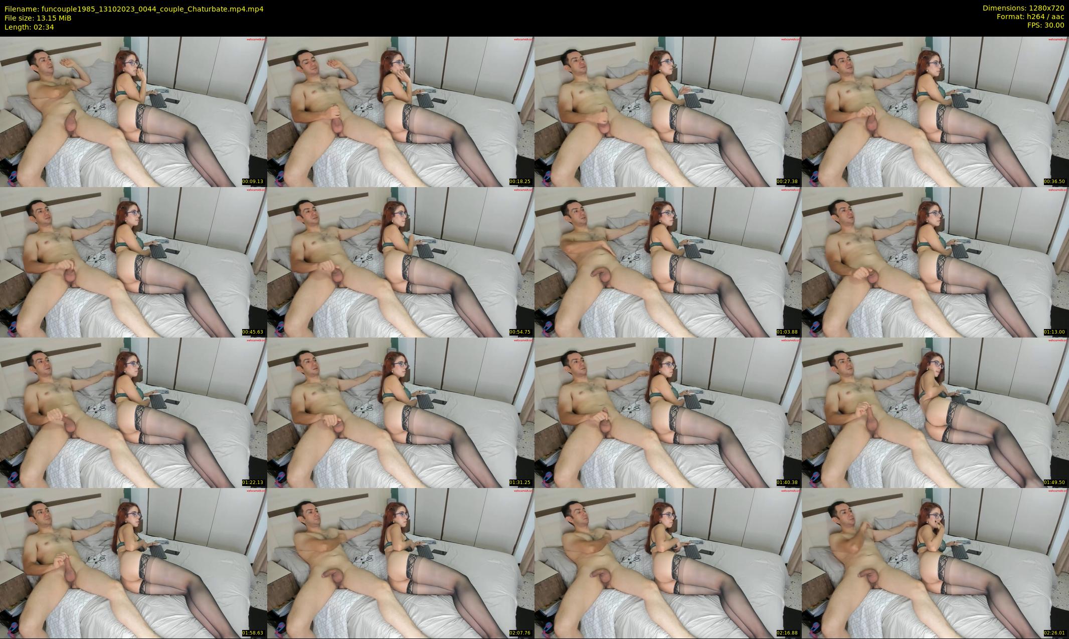 funcouple1985 — 3 minute Chaturbate couple cam show recording, 720p, Oct 13, 2023