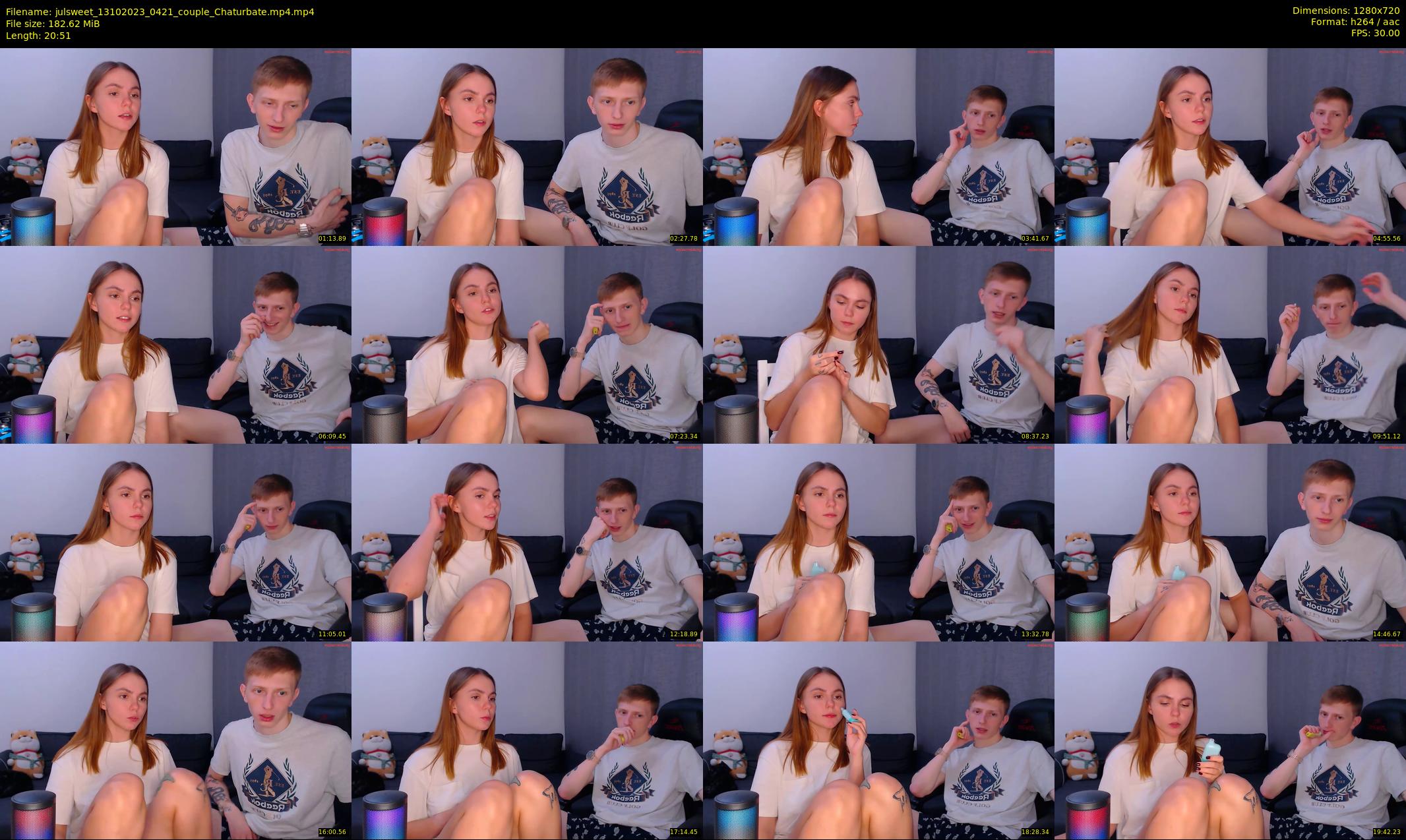 julsweet — 21 minute Chaturbate male cam show recording, 720p, Oct 13, 2023