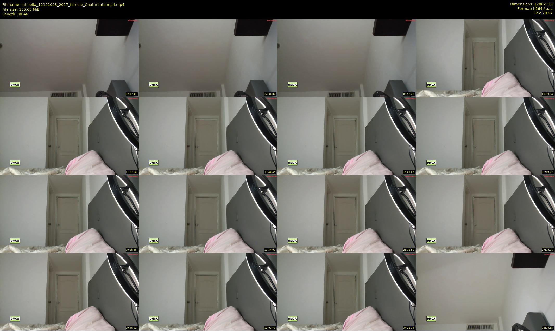 latinella — 39 minute Chaturbate female cam show recording, 720p, Oct 12, 2023