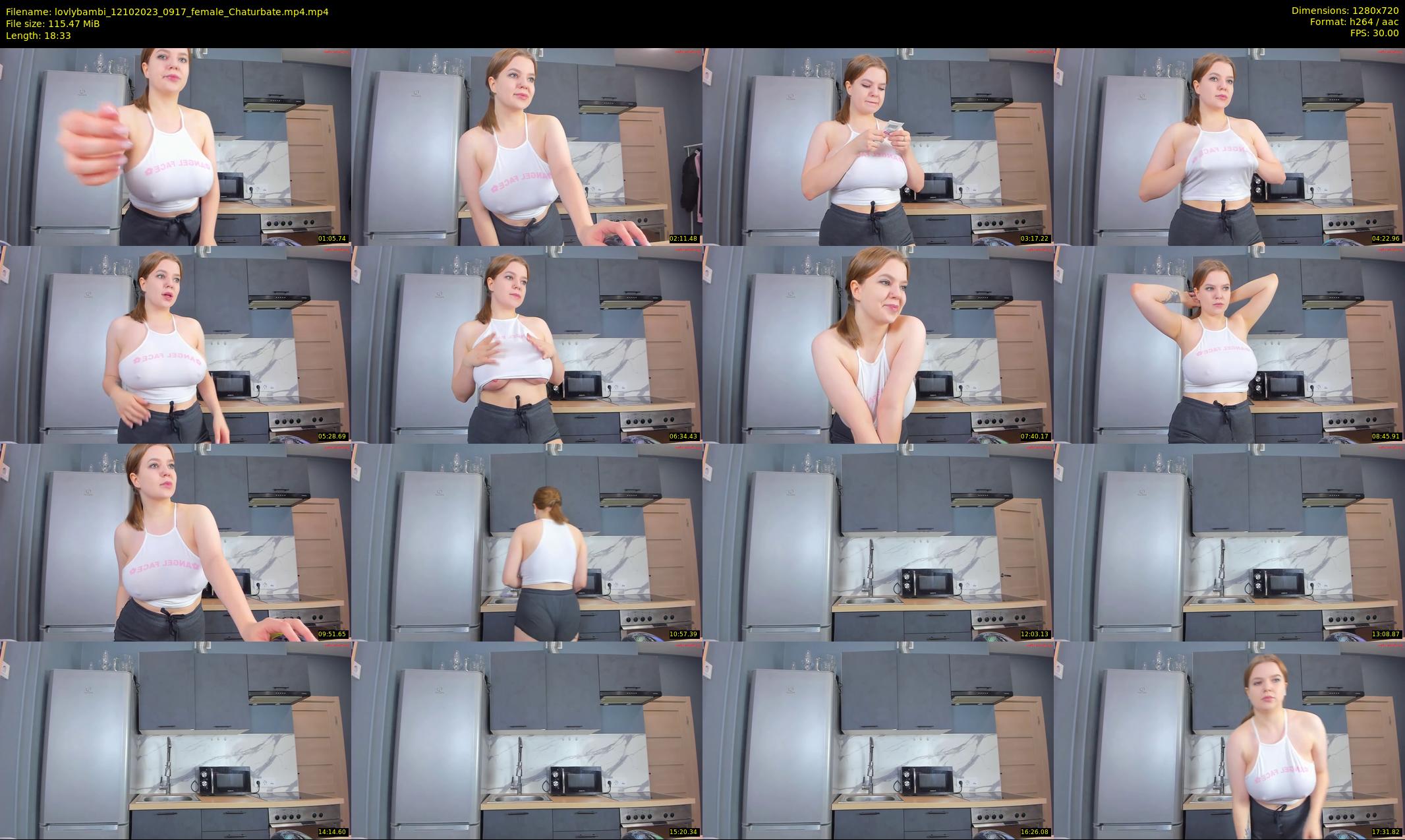 lovlybambi — 19 minute Chaturbate female cam show recording, 720p, Oct 12, 2023