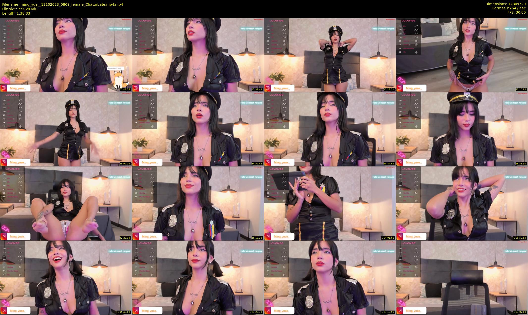 ming_yue_ — 99 minute Chaturbate female cam show recording, 720p, Oct 12, 2023