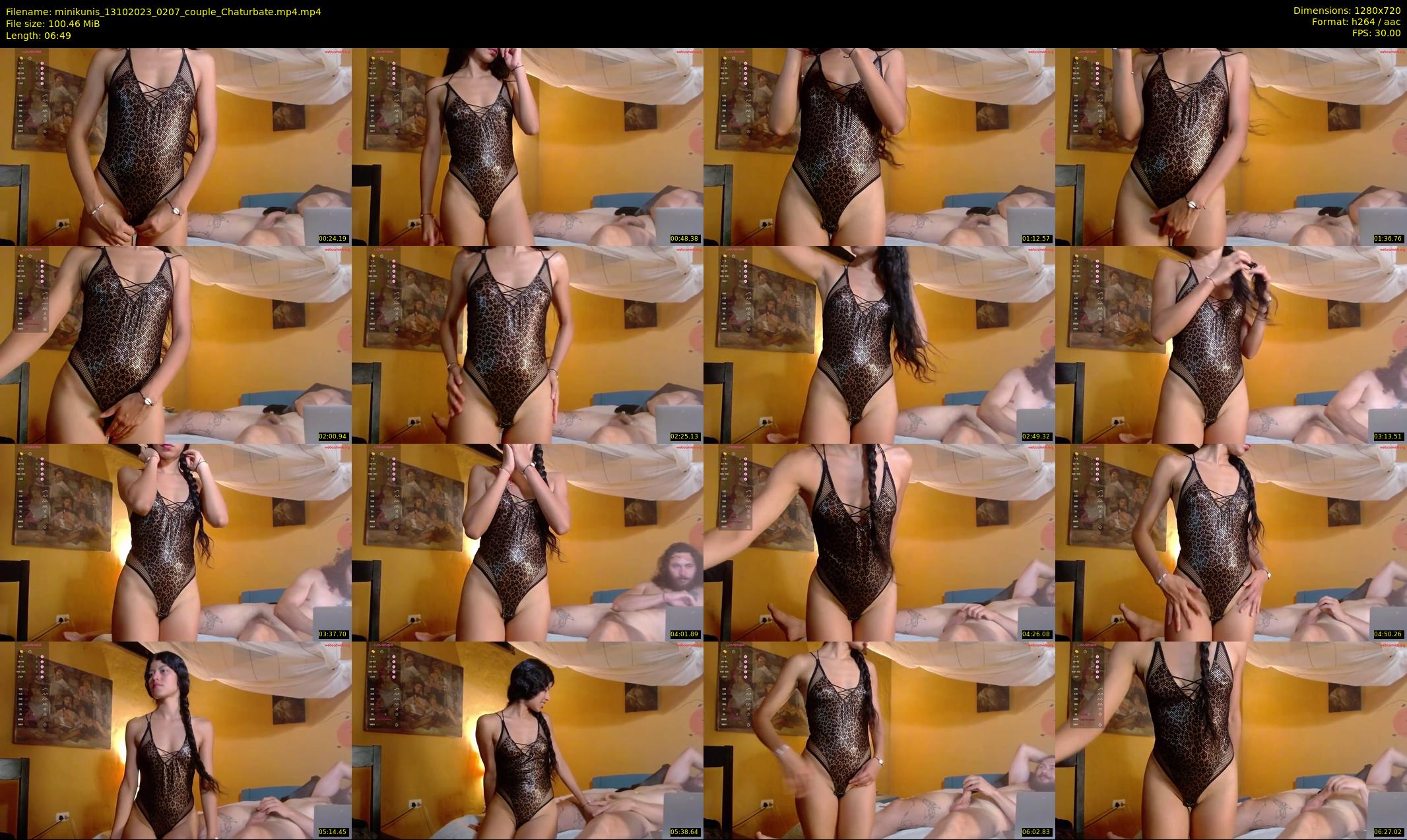 minikunis — 7 minute Chaturbate couple cam show recording, 720p, Oct 13, 2023