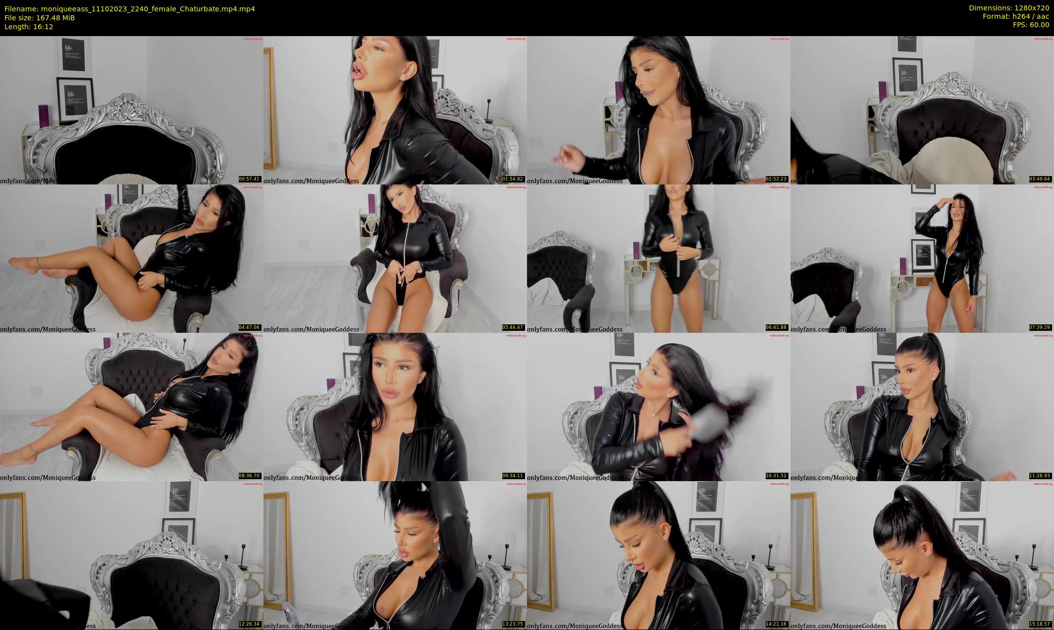 moniqueeass — 17 minute Chaturbate female cam show recording, 720p, Oct 11, 2023