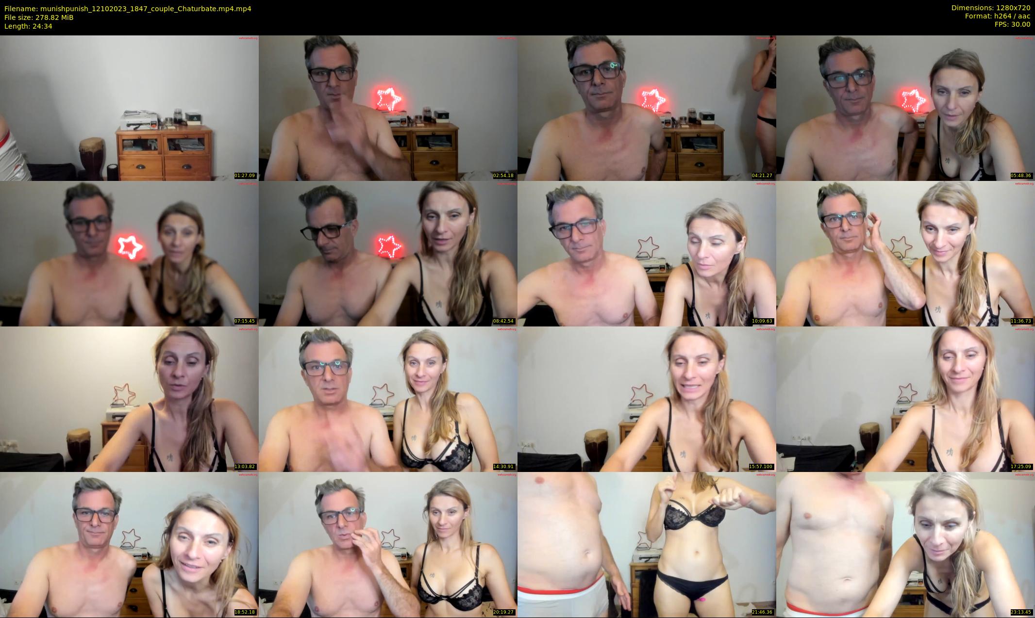 munishpunish — 25 minute Chaturbate couple cam show recording, 720p, Oct 12, 2023