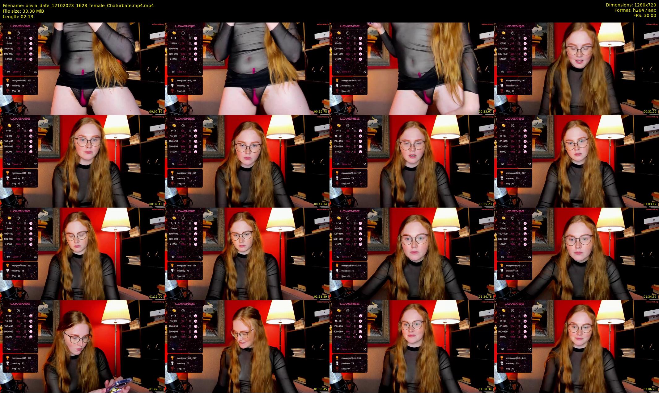 olivia_date — 3 minute Chaturbate female cam show recording, 720p, Oct 12, 2023
