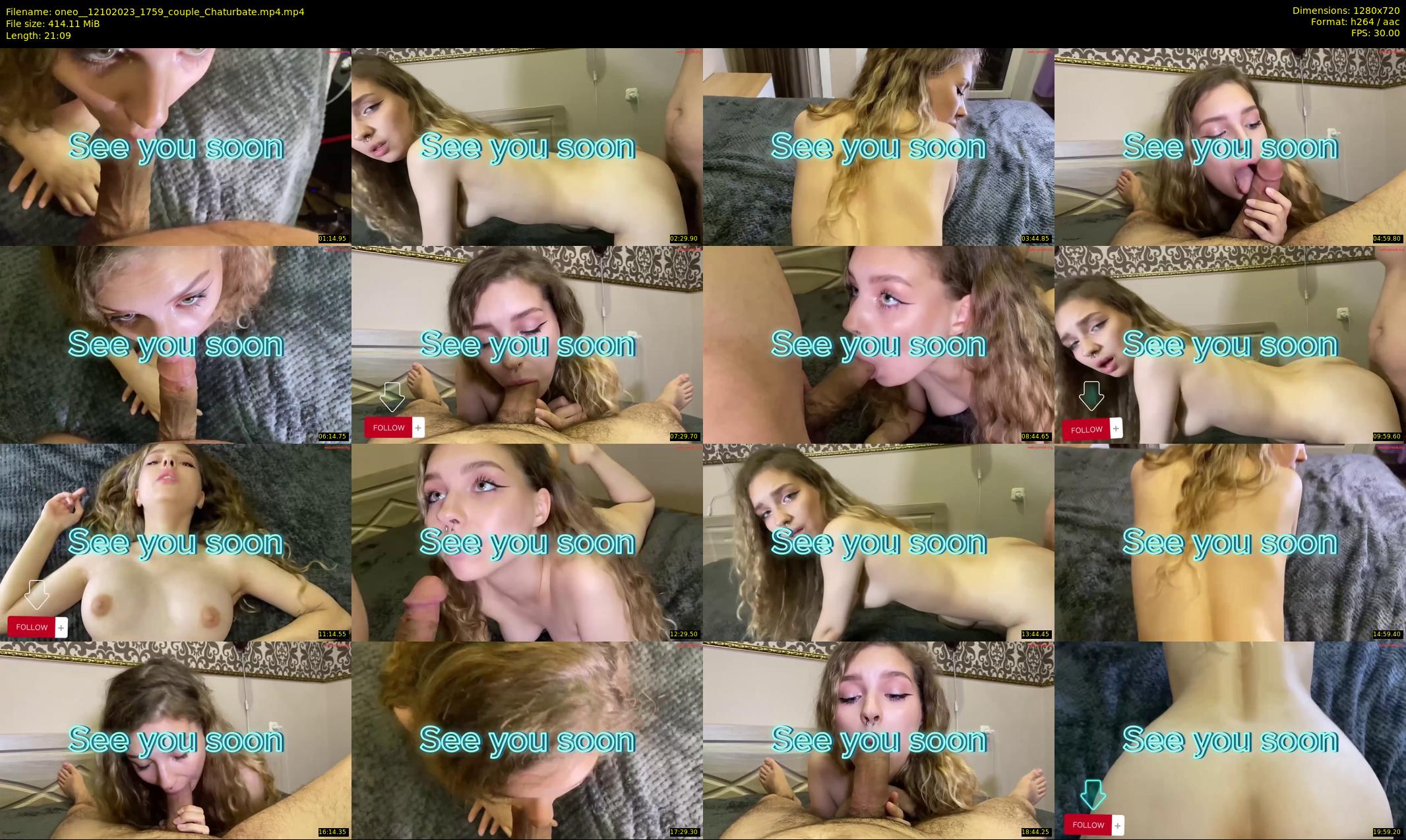 oneo_ — 22 minute Chaturbate couple cam show recording, 720p, Oct 12, 2023