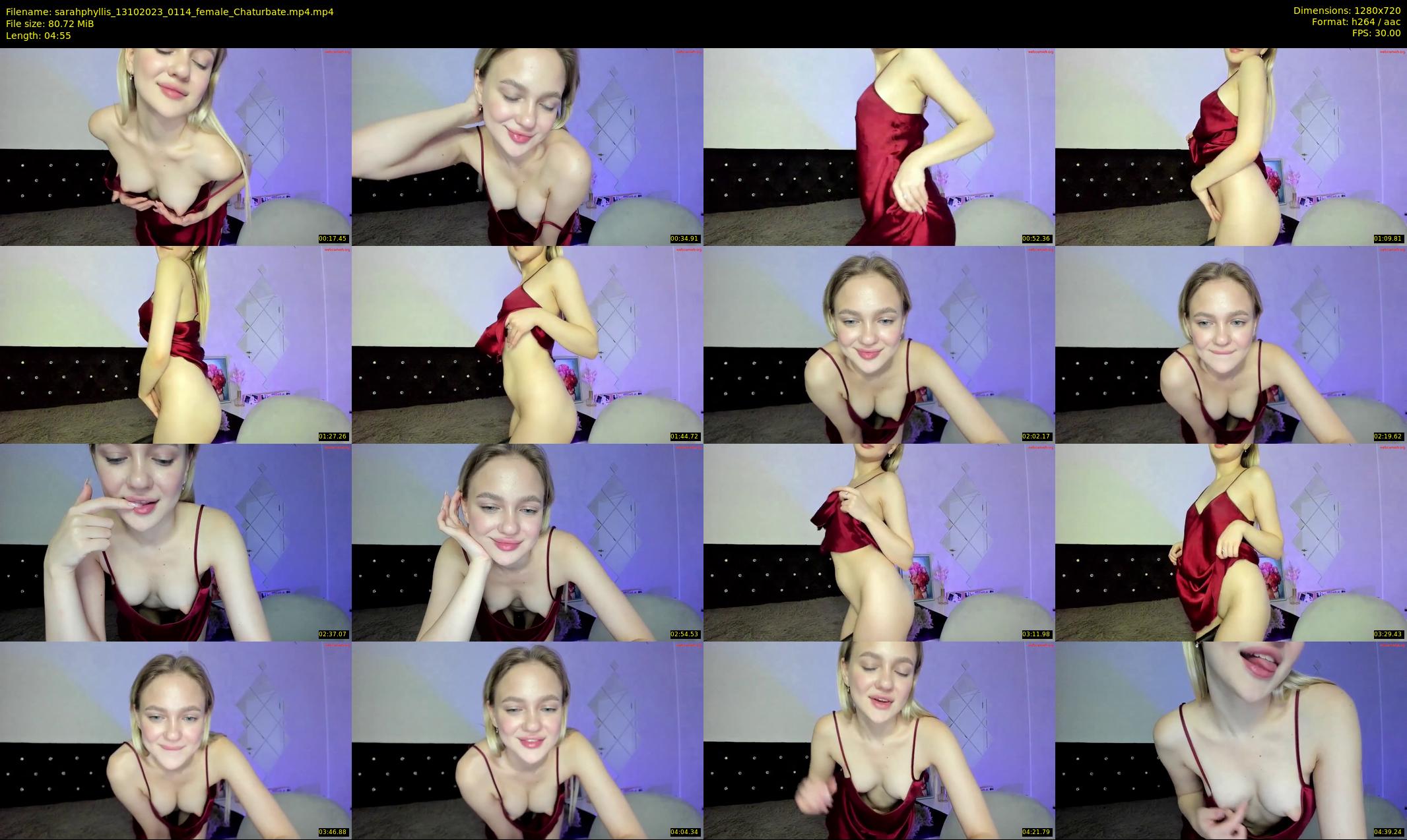 sarahphyllis — 5 minute Chaturbate female cam show recording, 720p, Oct 13, 2023