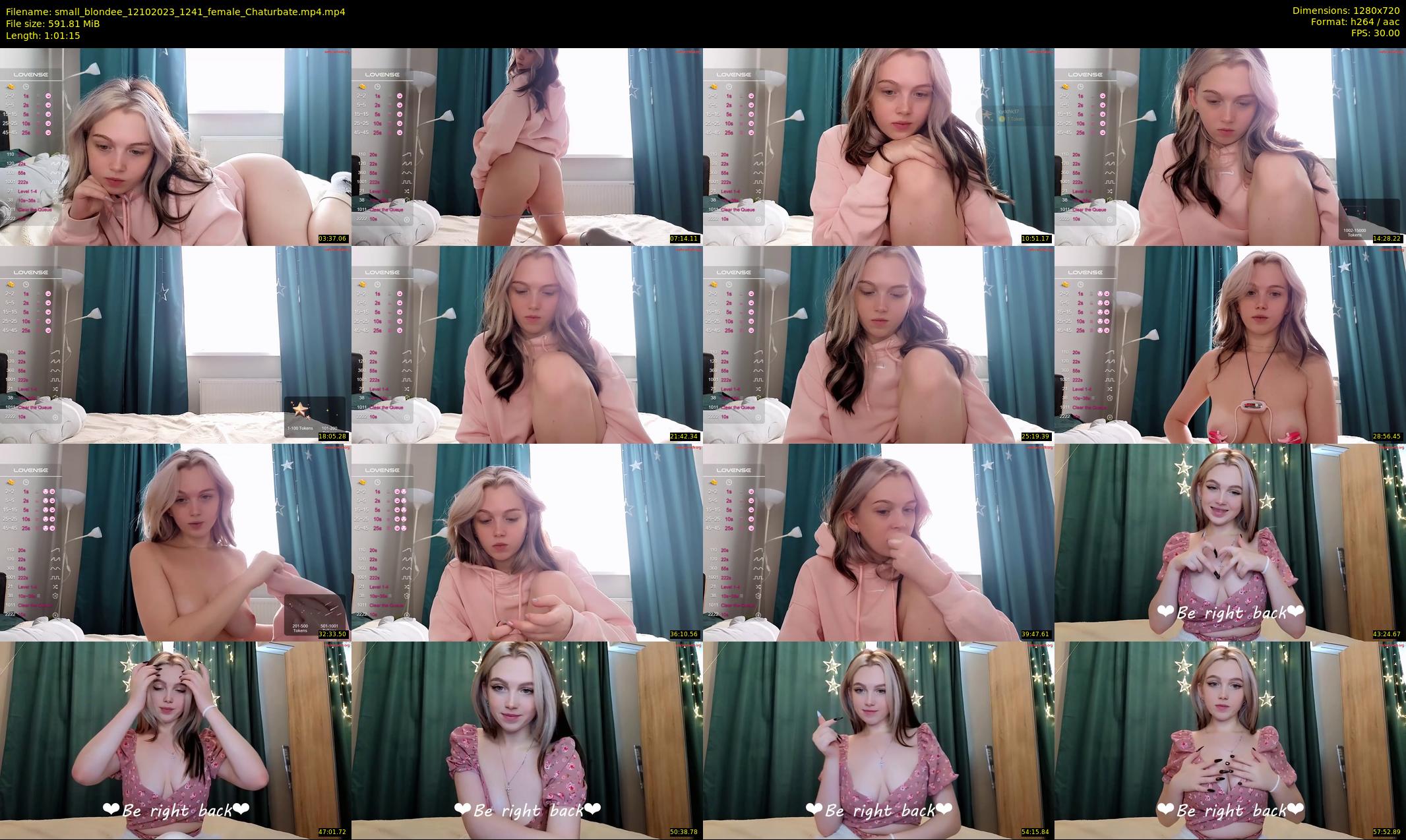 small_blondee — 62 minute Chaturbate female cam show recording, 720p, Oct 12, 2023